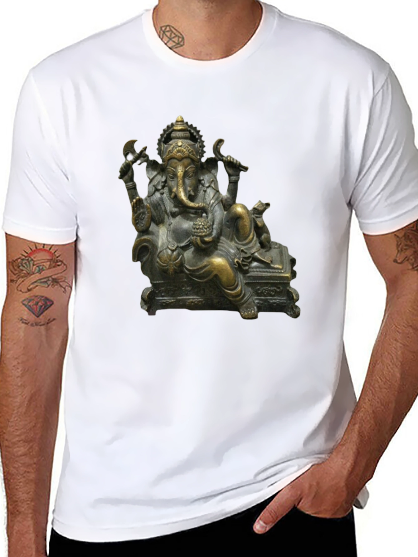 Ganesh Graphic Tee - Stylish and Comfortable