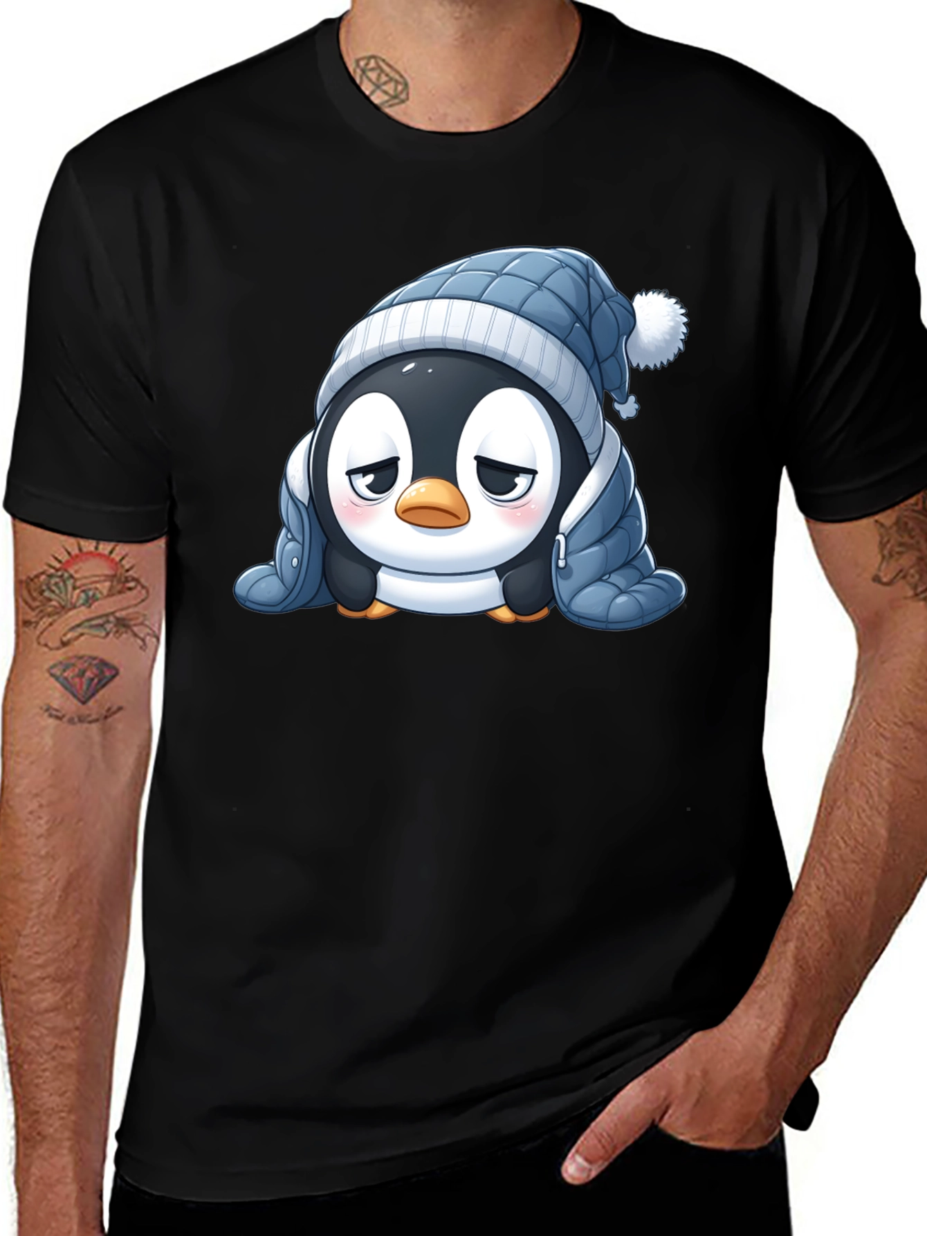 Cute Penguin Winter T-Shirt