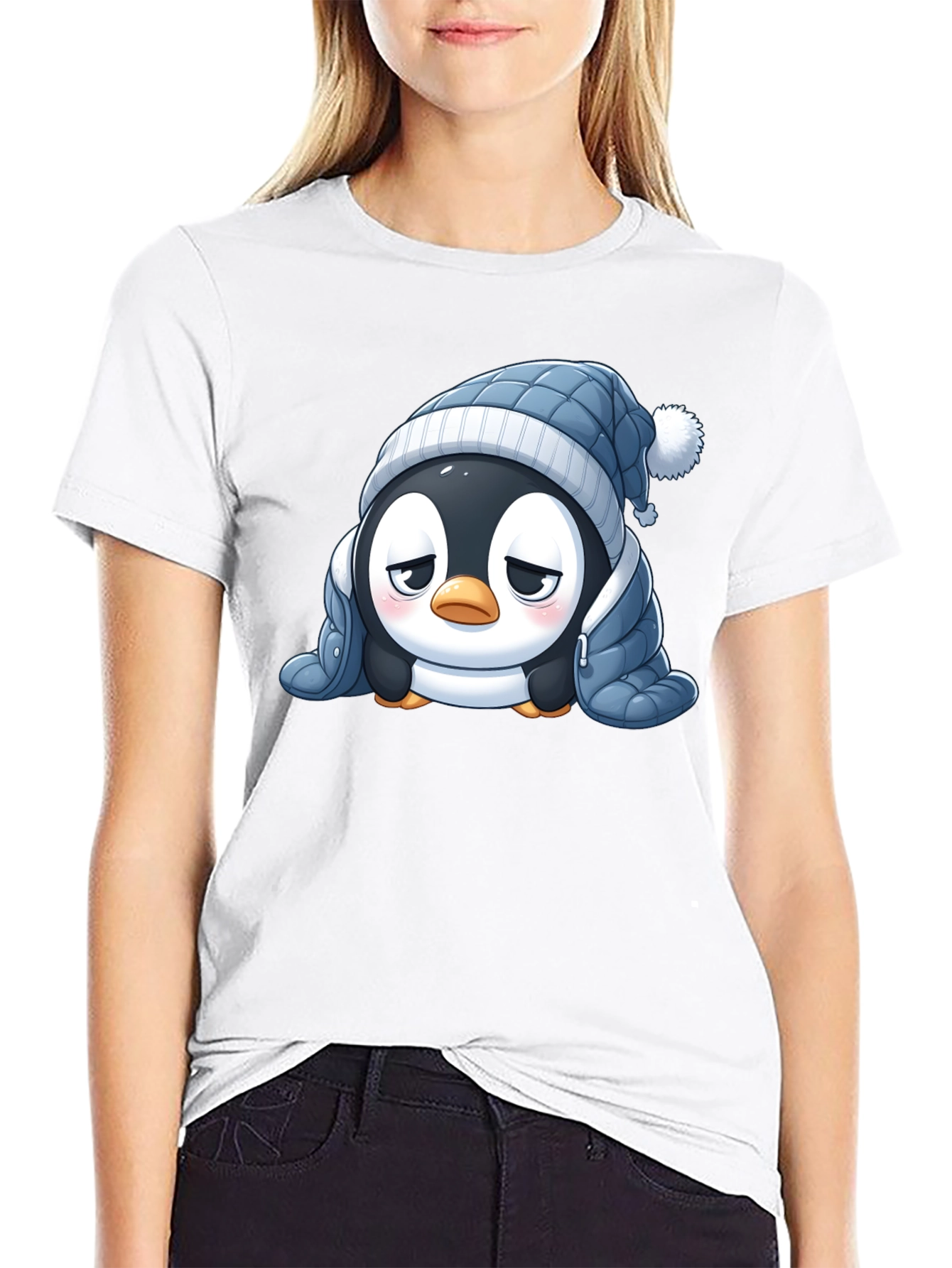 Cute Penguin Winter T-Shirt