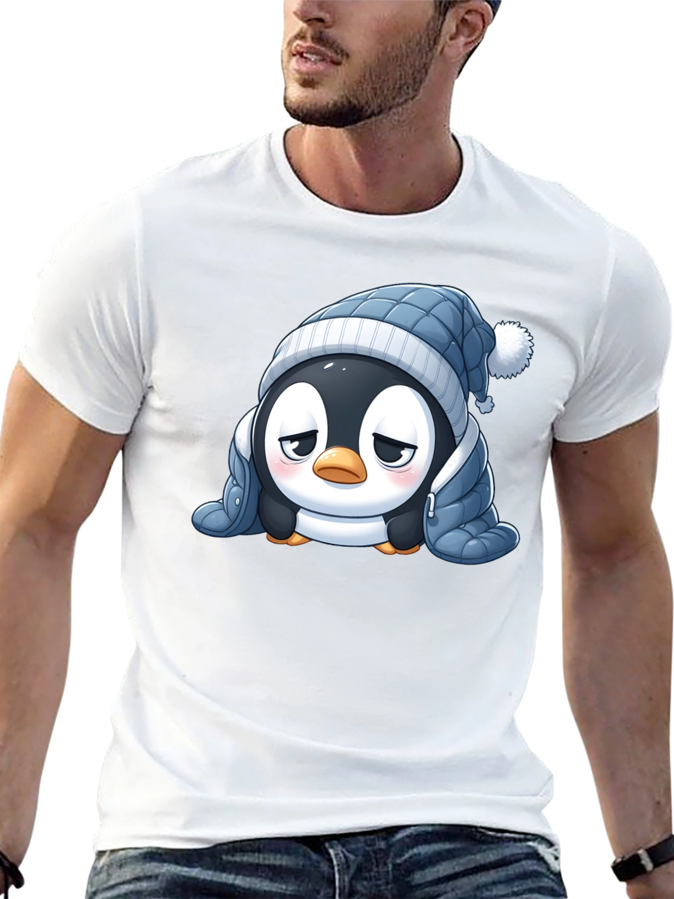 Cute Penguin Winter T-Shirt