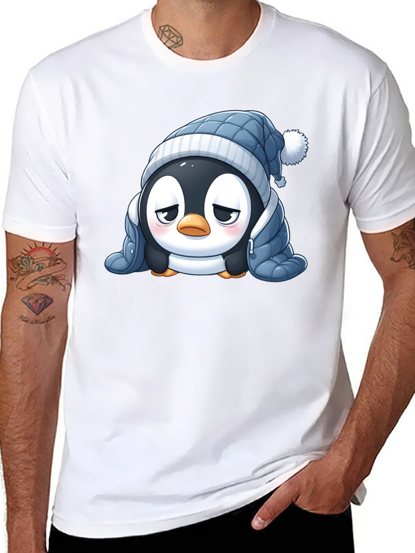Cute Penguin Winter T-Shirt