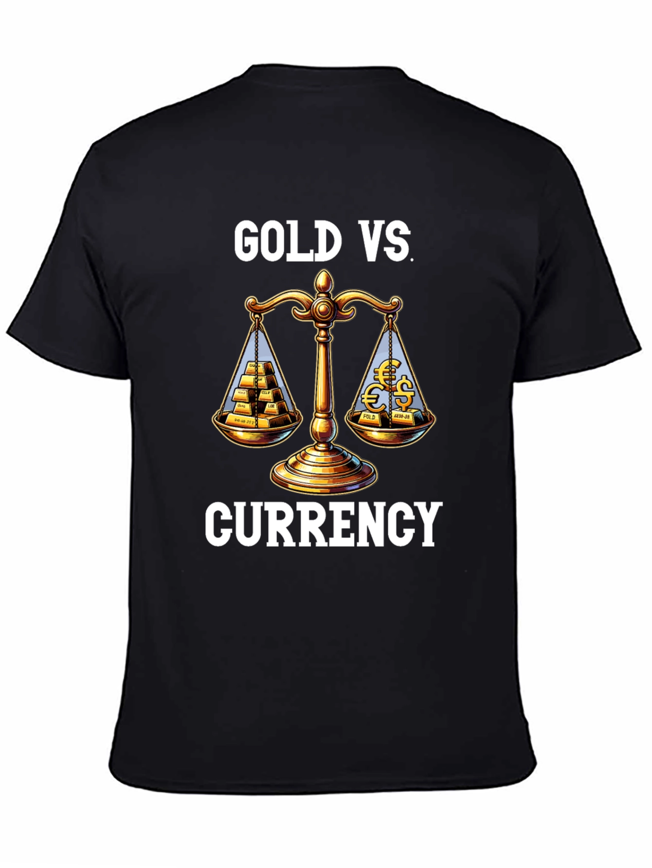 Gold vs. Currency T-Shirt