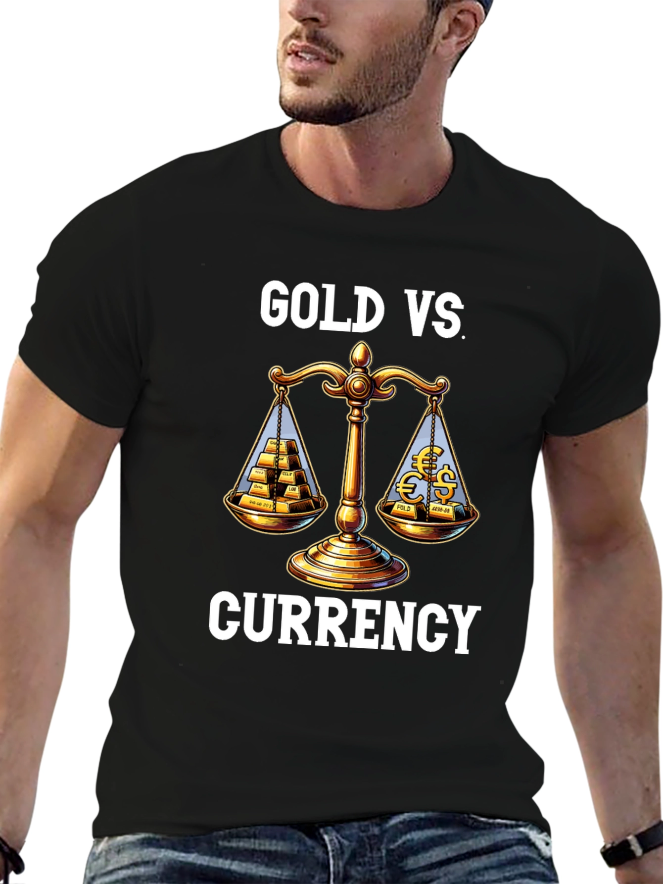 Gold vs. Currency T-Shirt