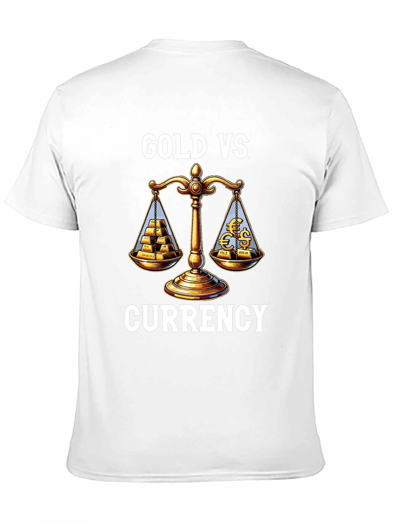 Gold vs. Currency T-Shirt