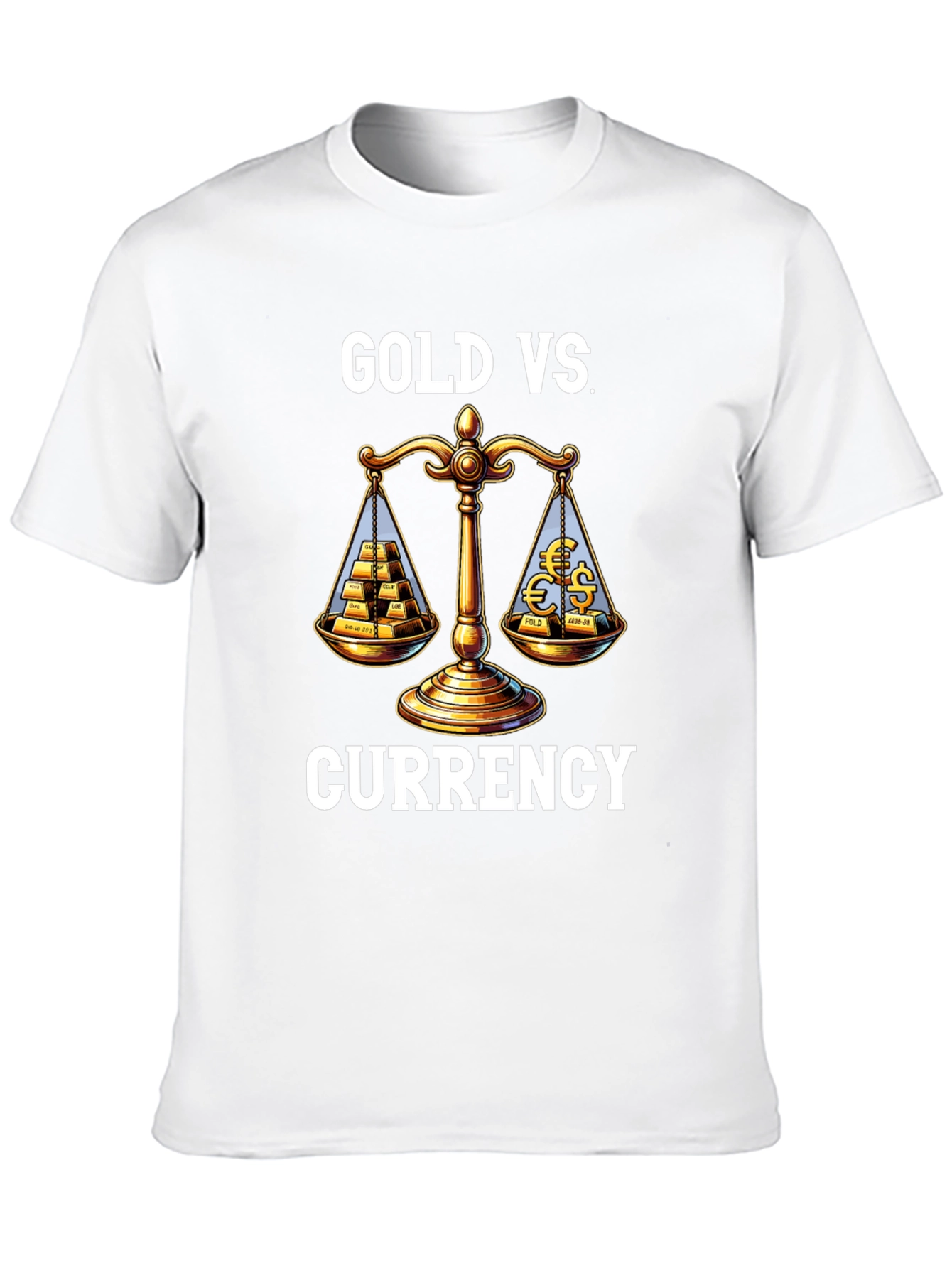 Gold vs. Currency T-Shirt
