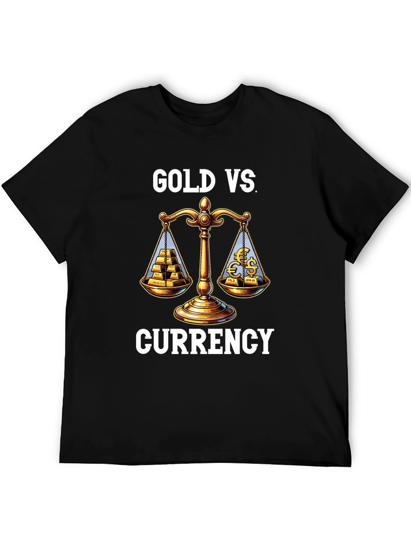 Gold vs. Currency T-Shirt
