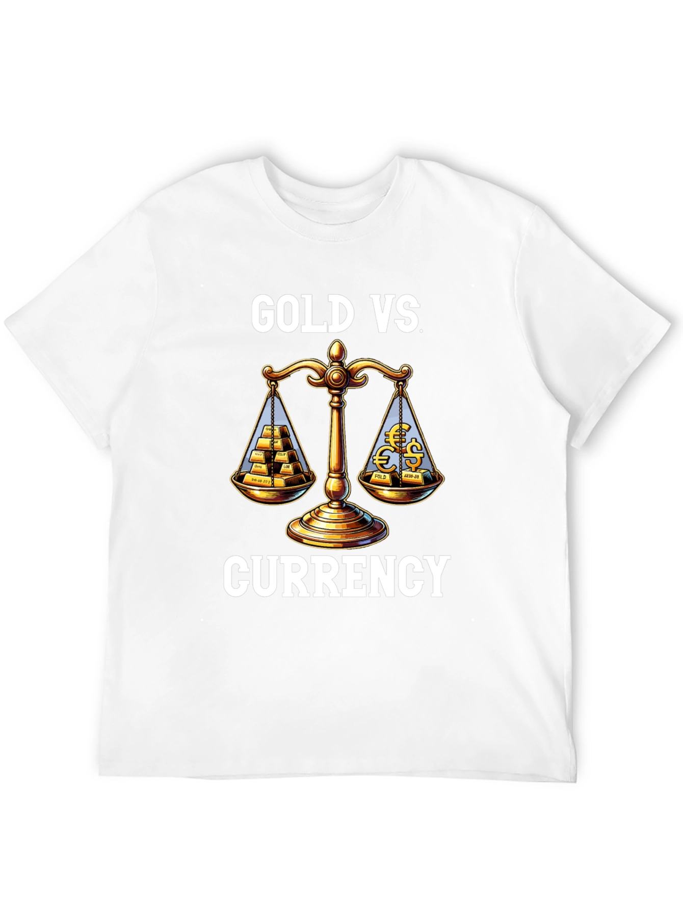 Gold vs. Currency T-Shirt