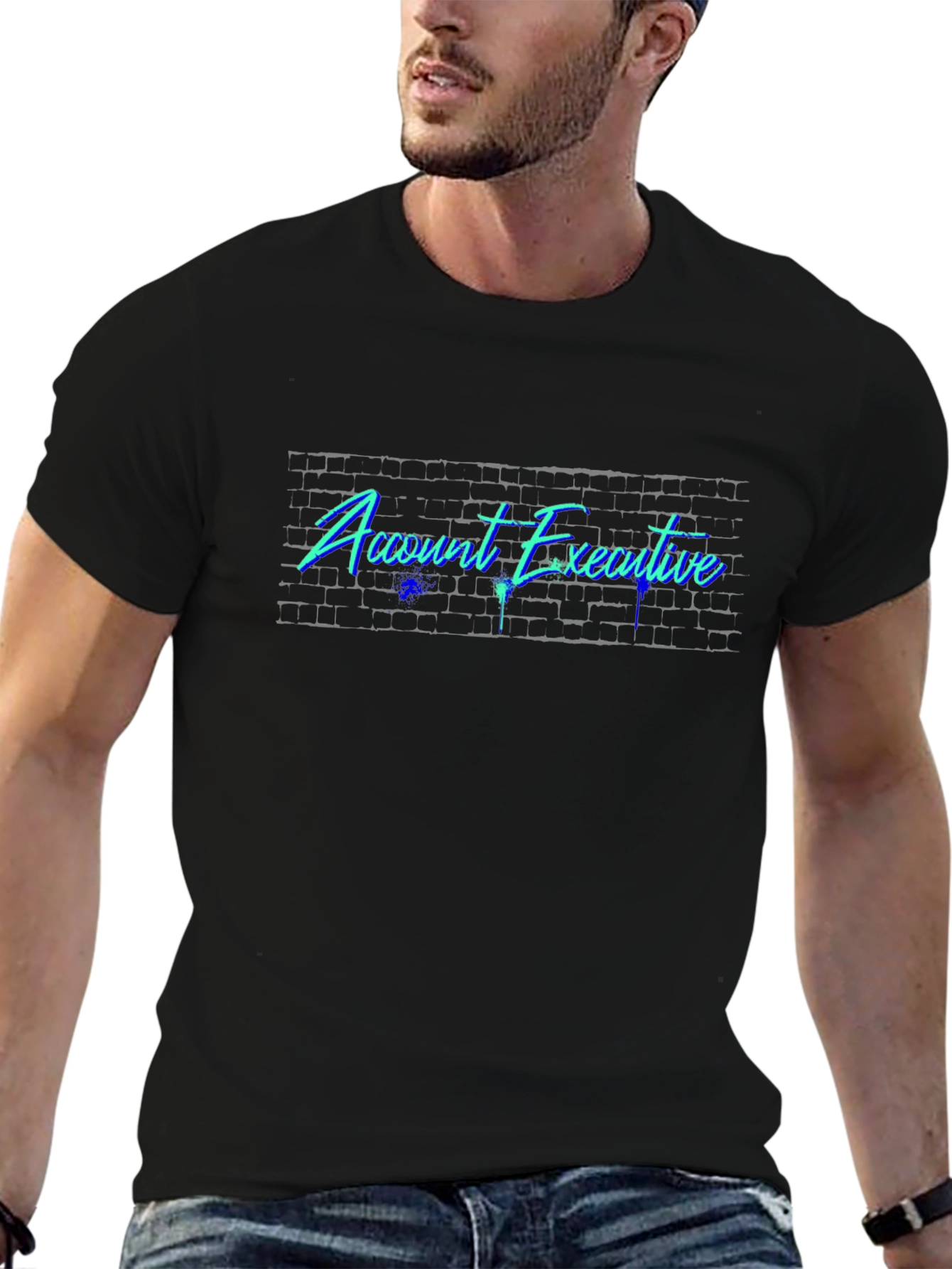 Account Executive Neon Brick T-Shirt