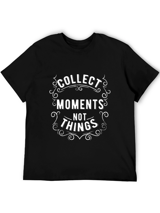 Collect Moments Graphic Tee - Black Short Sleeve