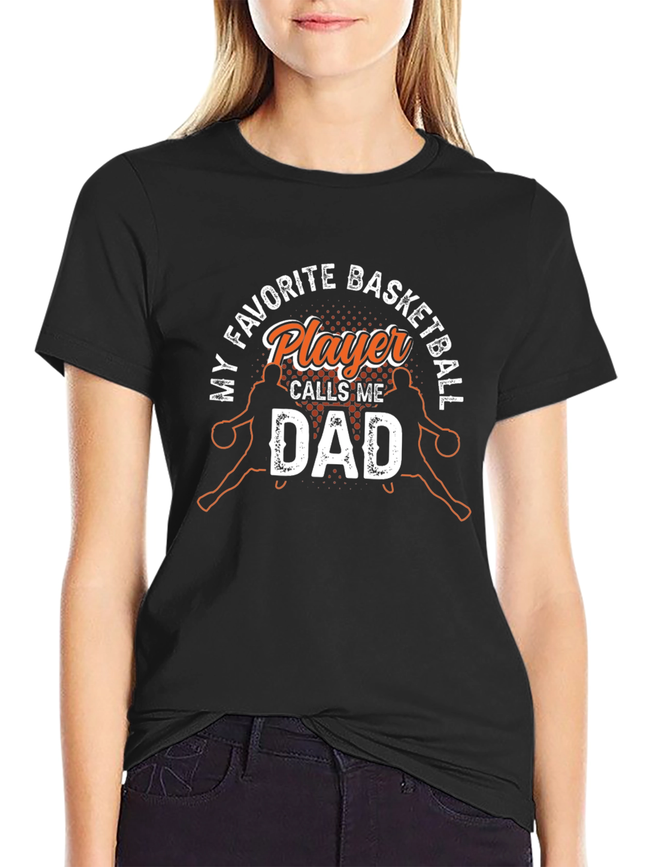 Basketball Dad Graphic T-Shirt