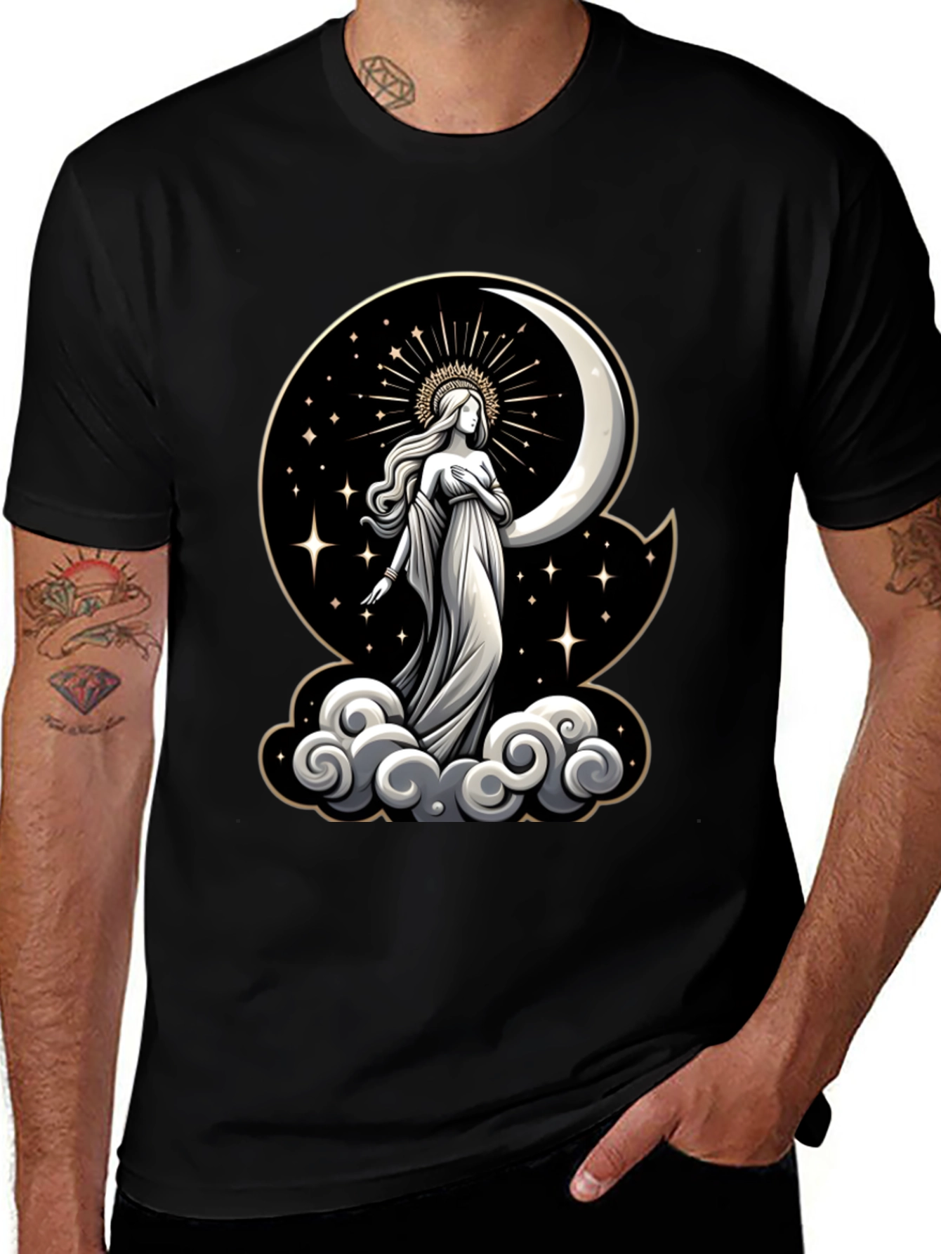 Celestial Goddess Graphic Tee