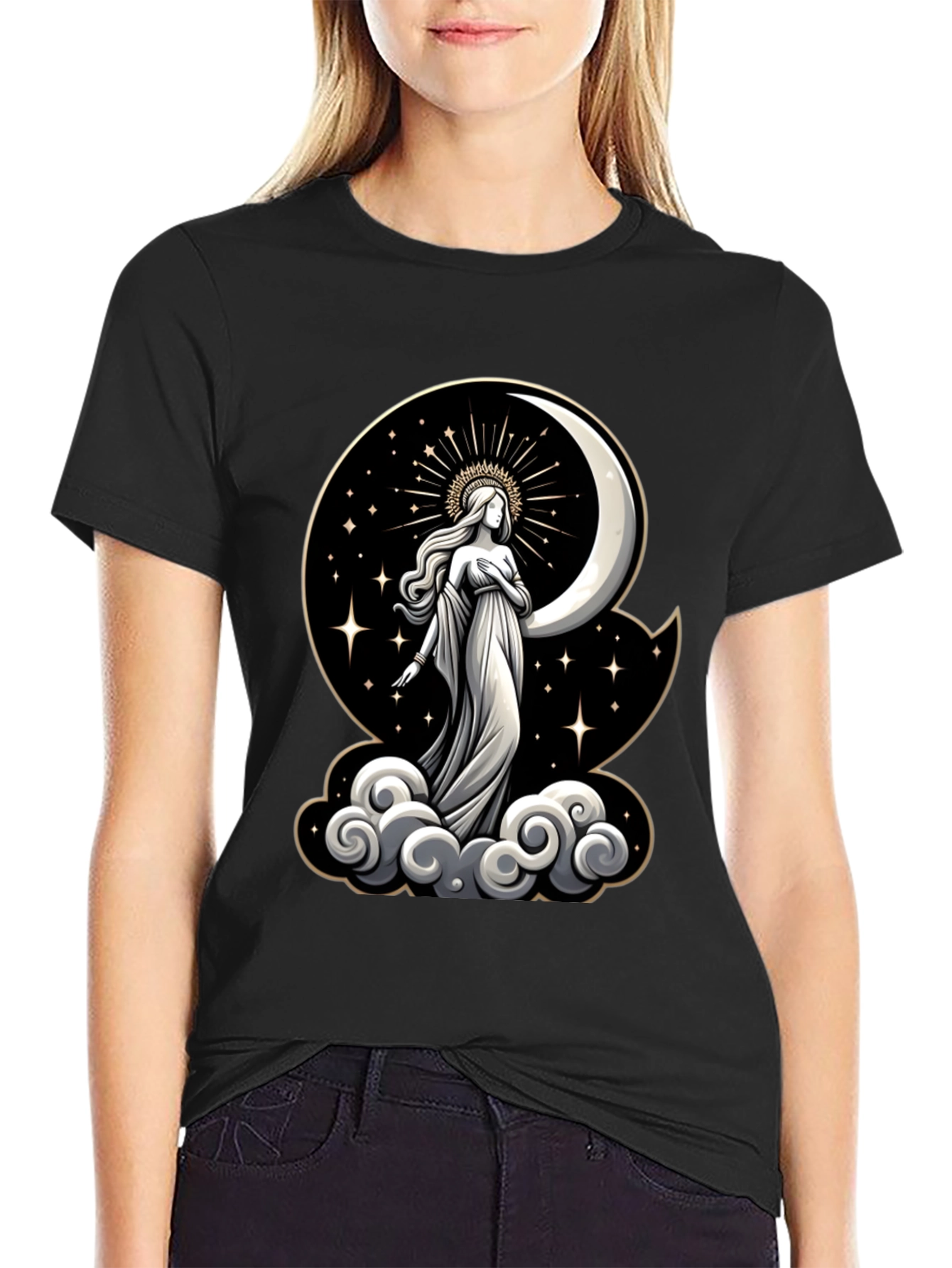Celestial Goddess Graphic Tee