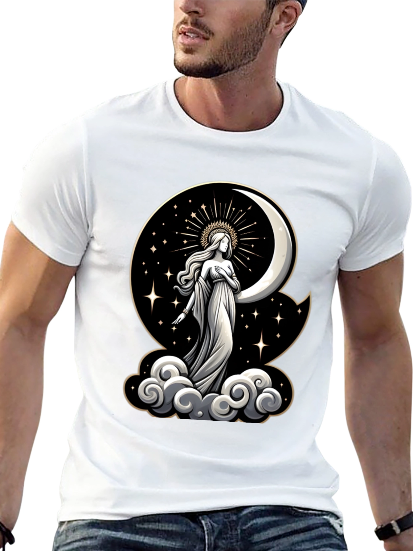 Celestial Goddess Graphic Tee