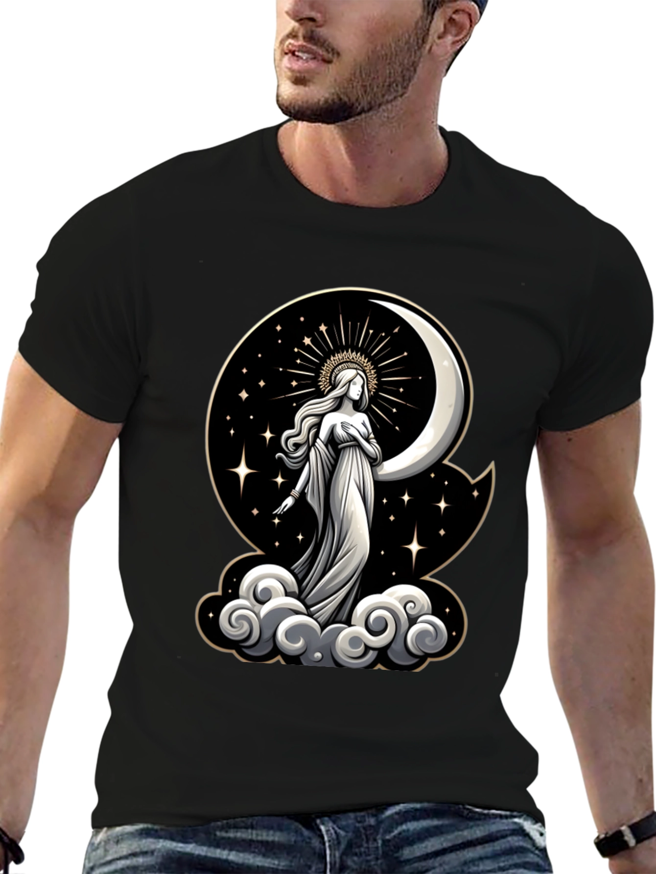 Celestial Goddess Graphic Tee