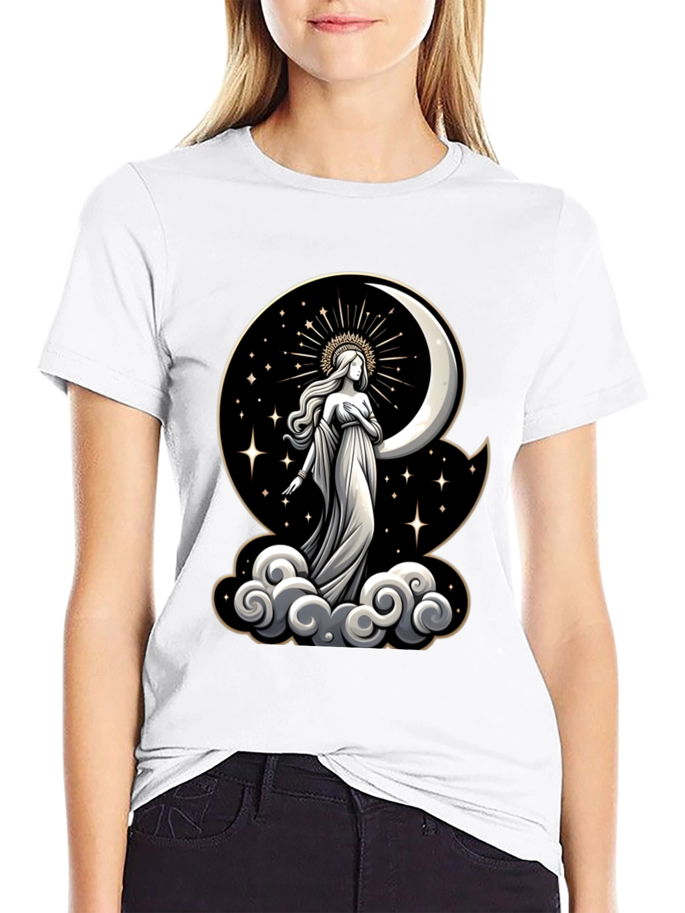 Celestial Goddess Graphic Tee