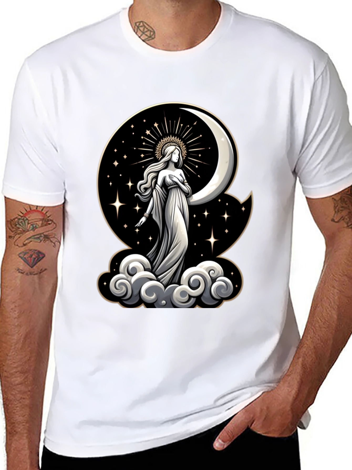 Celestial Goddess Graphic Tee