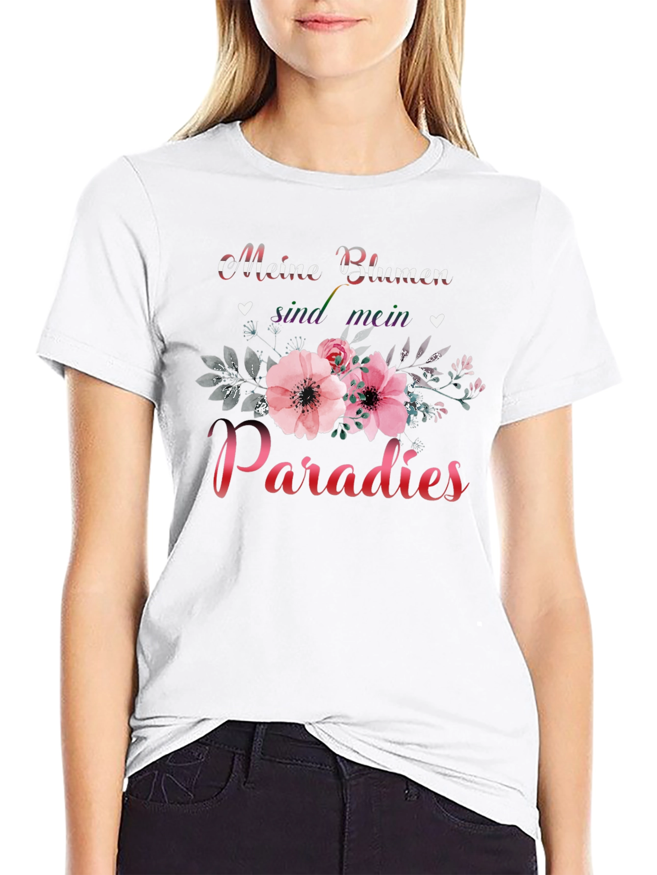 Meine Blumen Sind Mein Paradies T-Shirt