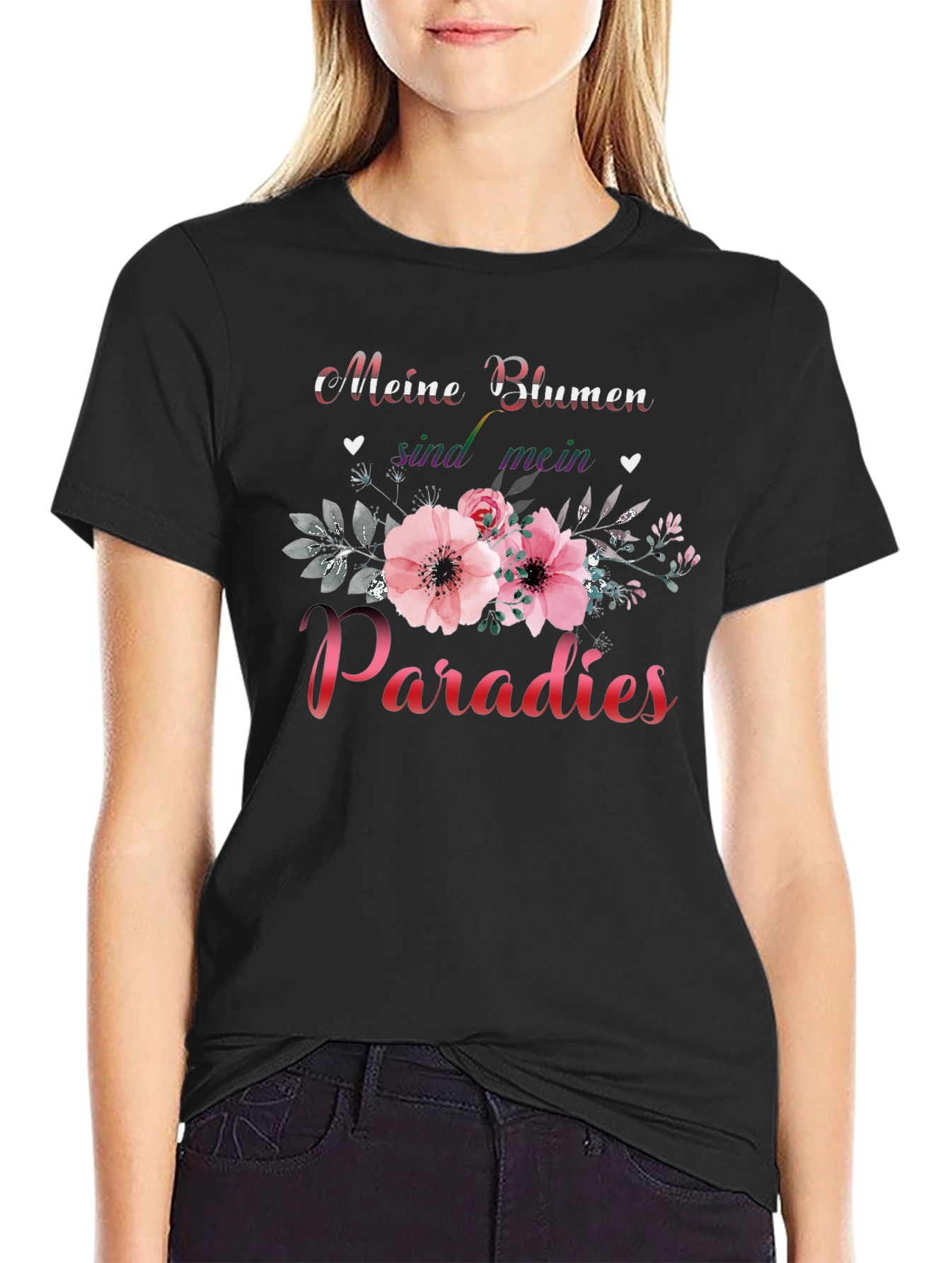 Meine Blumen Sind Mein Paradies T-Shirt