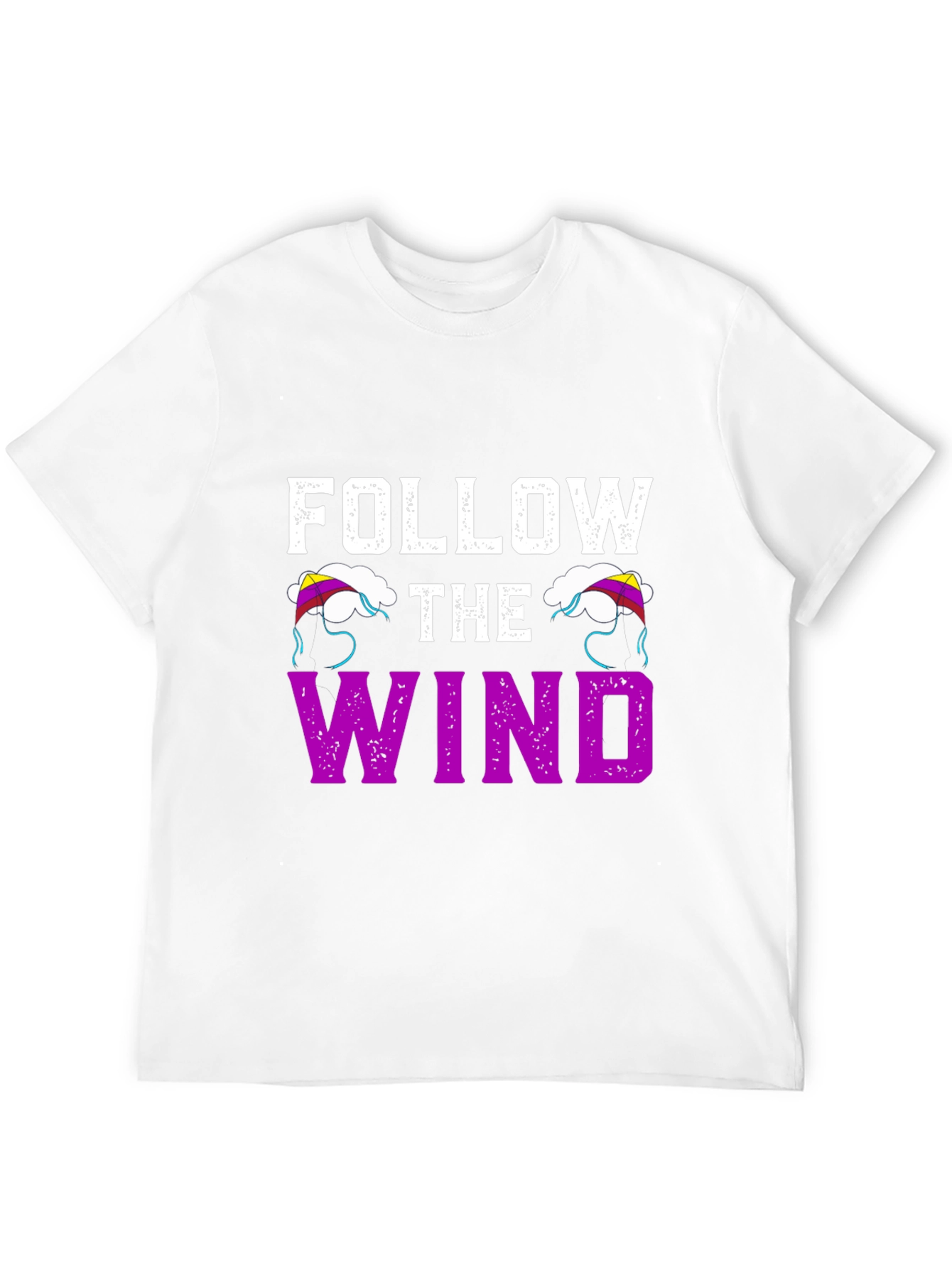 Follow the Wind Graphic T-Shirt - Black
