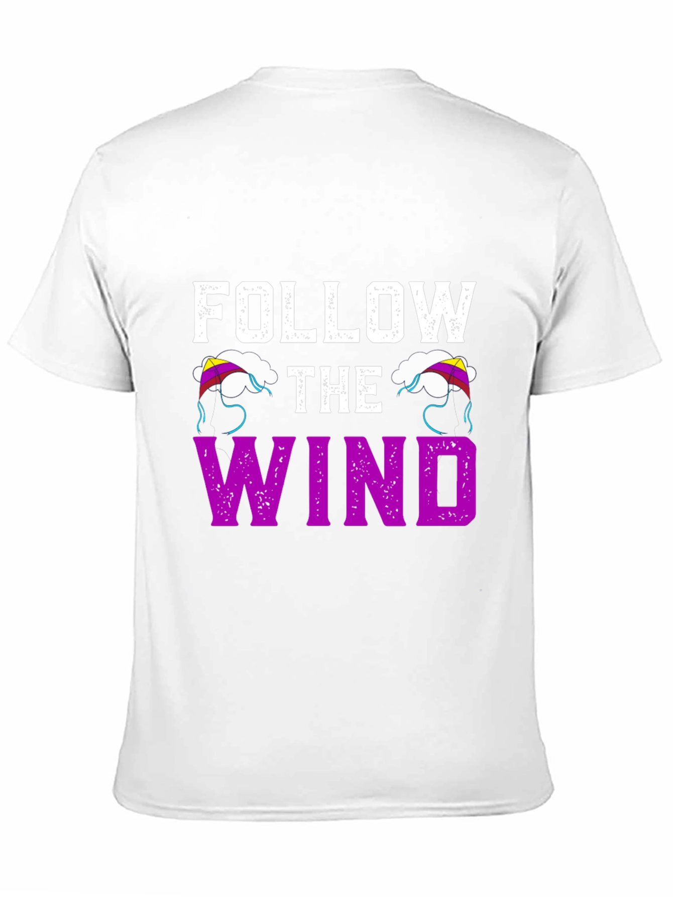 Follow the Wind Graphic T-Shirt - Black