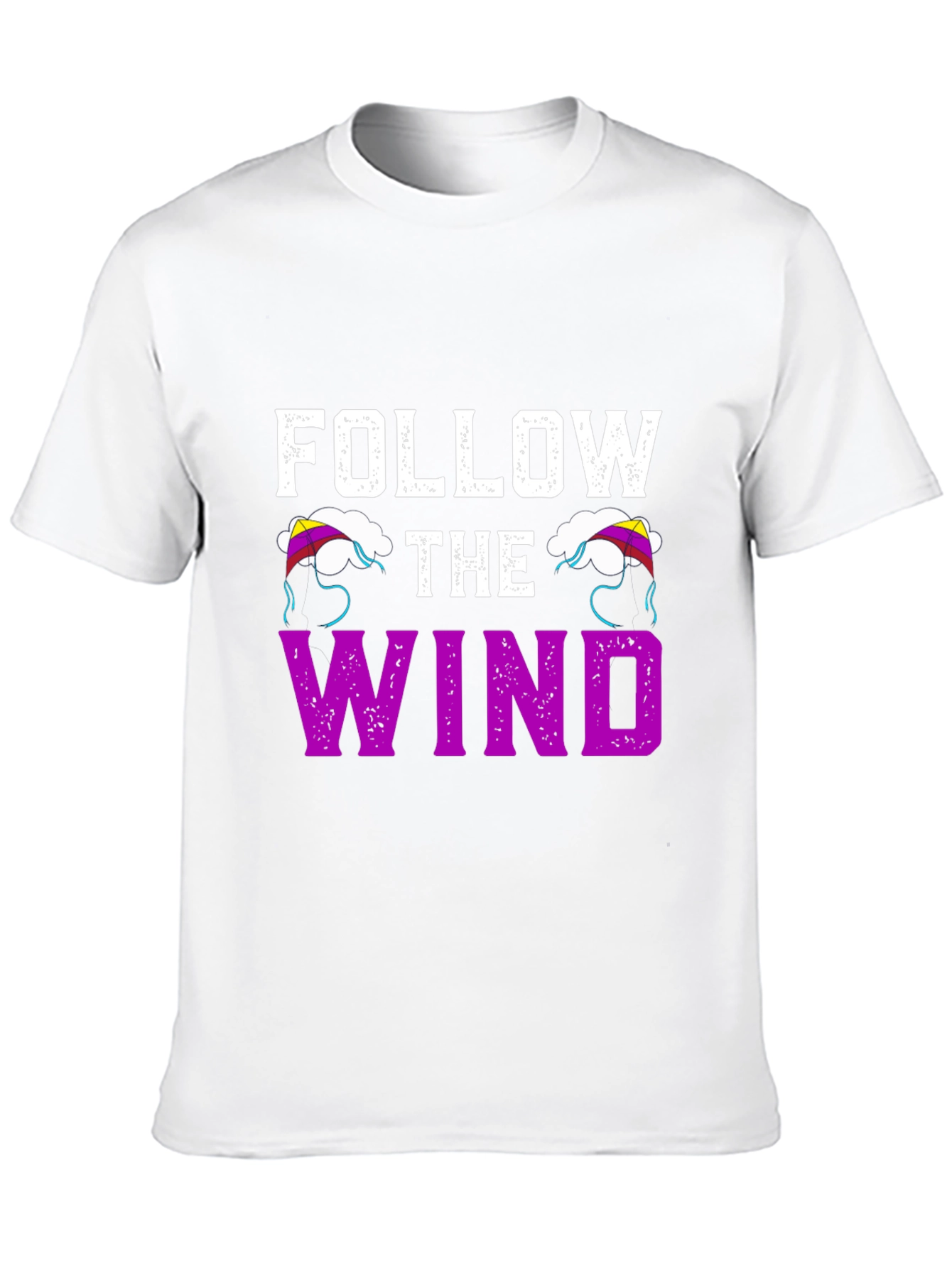 Follow the Wind Graphic T-Shirt - Black