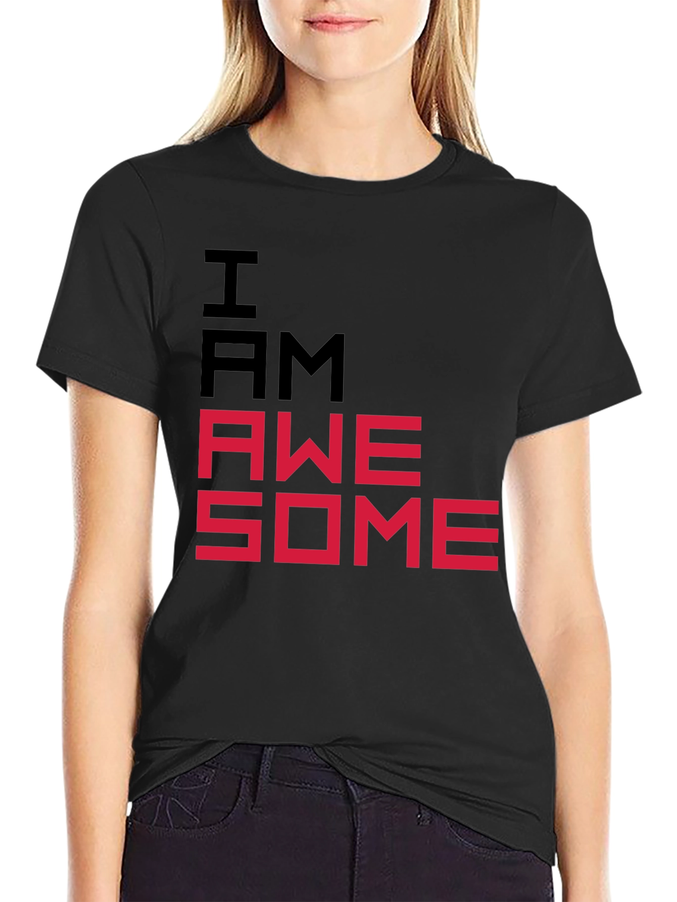I AM AWESOME Graphic Tee - Bold Statement T-Shirt