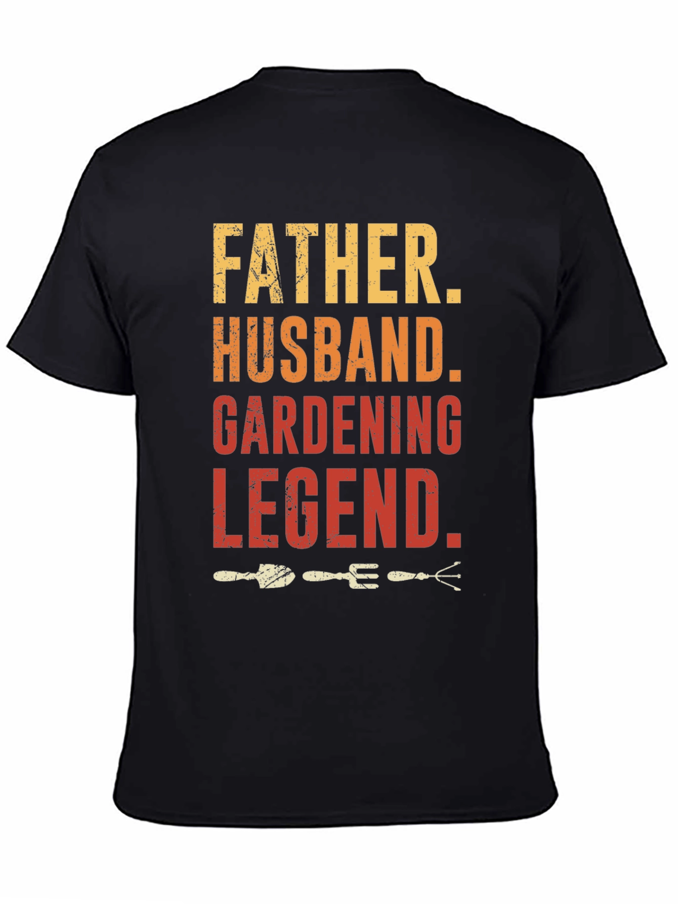Father Husband Gardening Legend Graphic T-Shirt