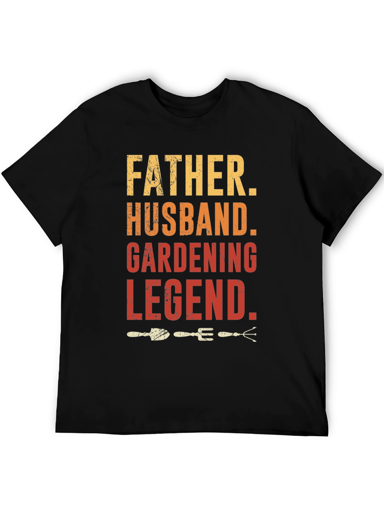 Father Husband Gardening Legend Graphic T-Shirt
