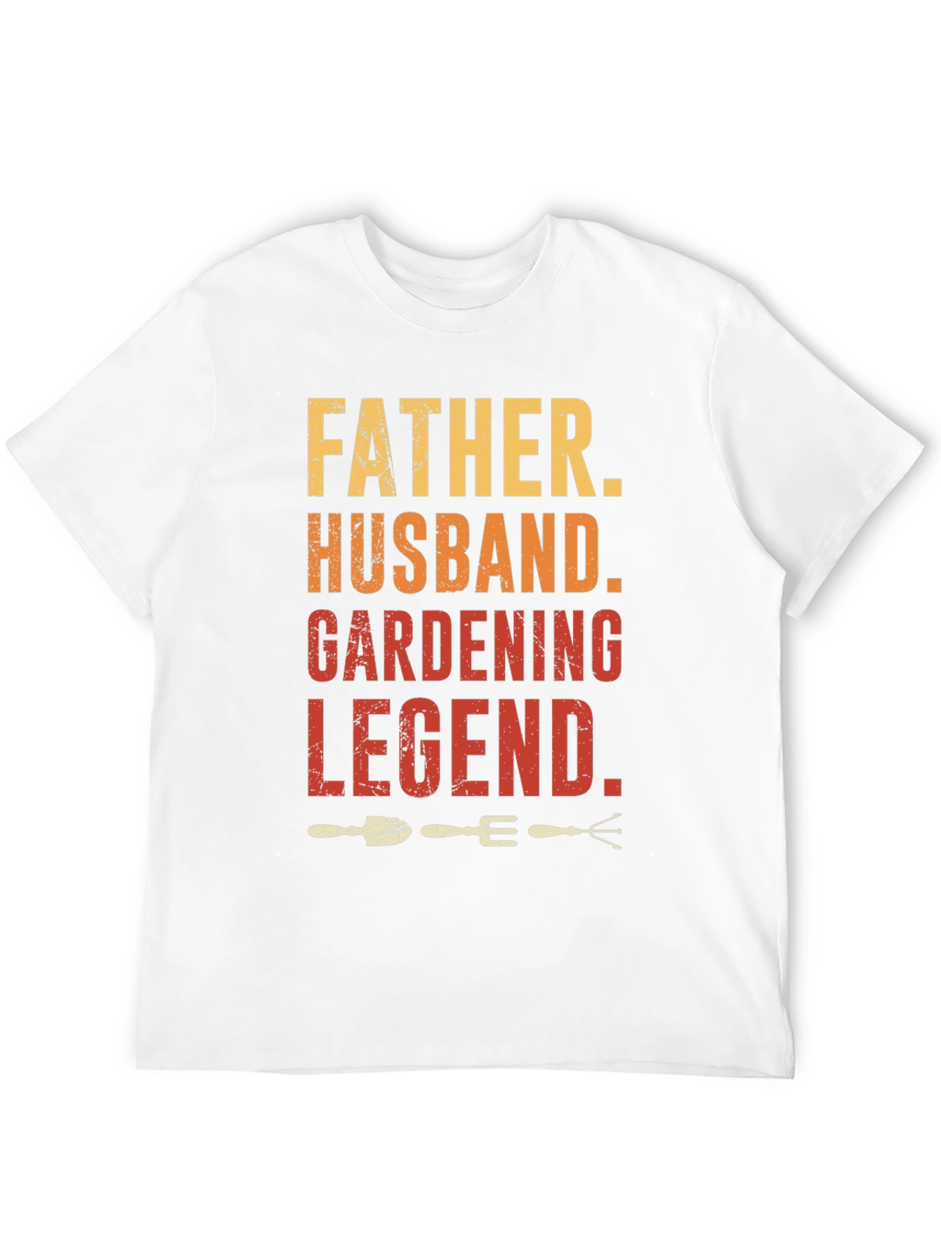 Father Husband Gardening Legend Graphic T-Shirt