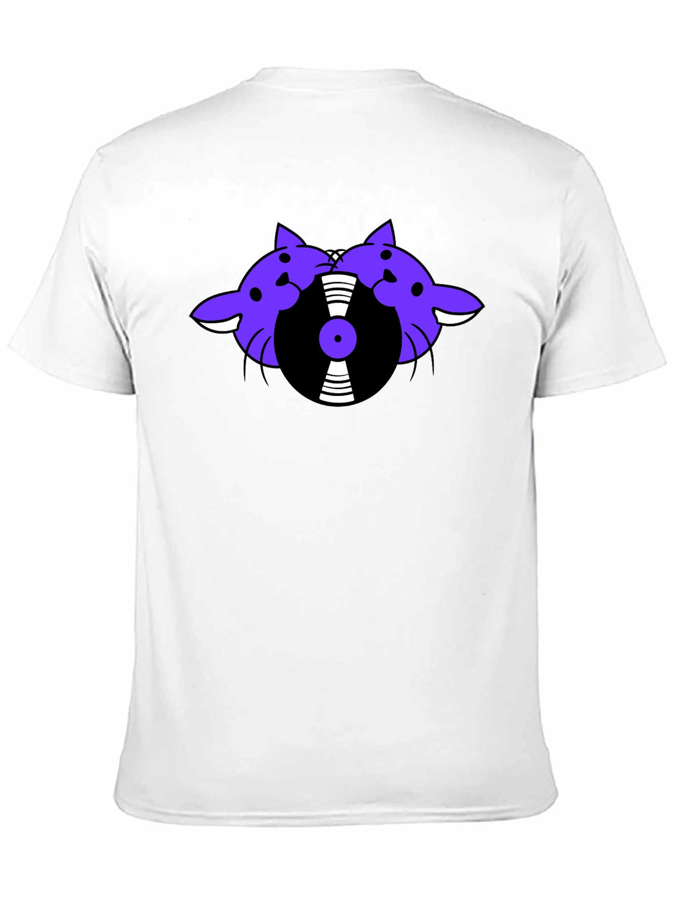 Retro Cats DJ T-Shirt