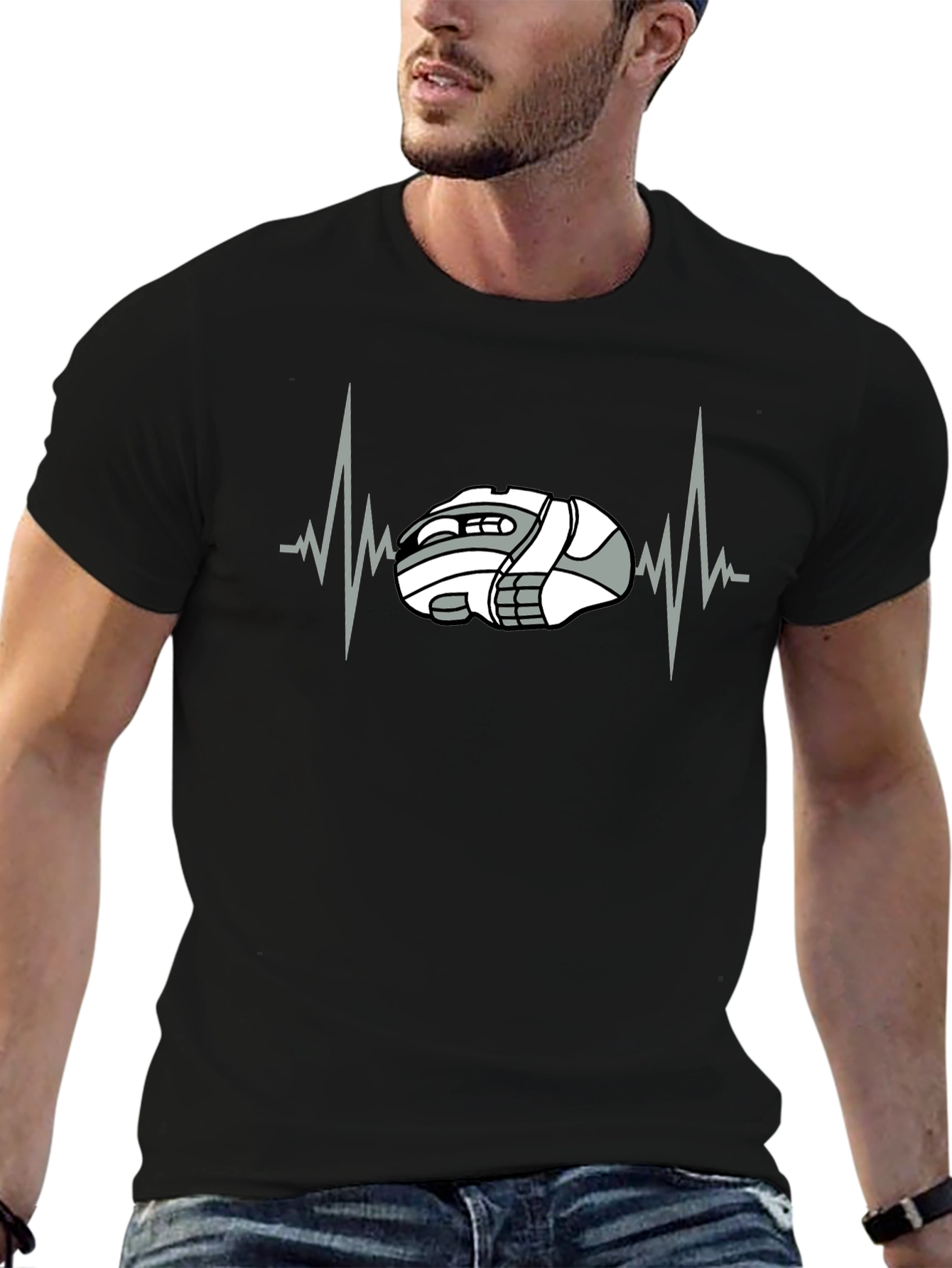 Robot Vacuum Heartbeat T-Shirt
