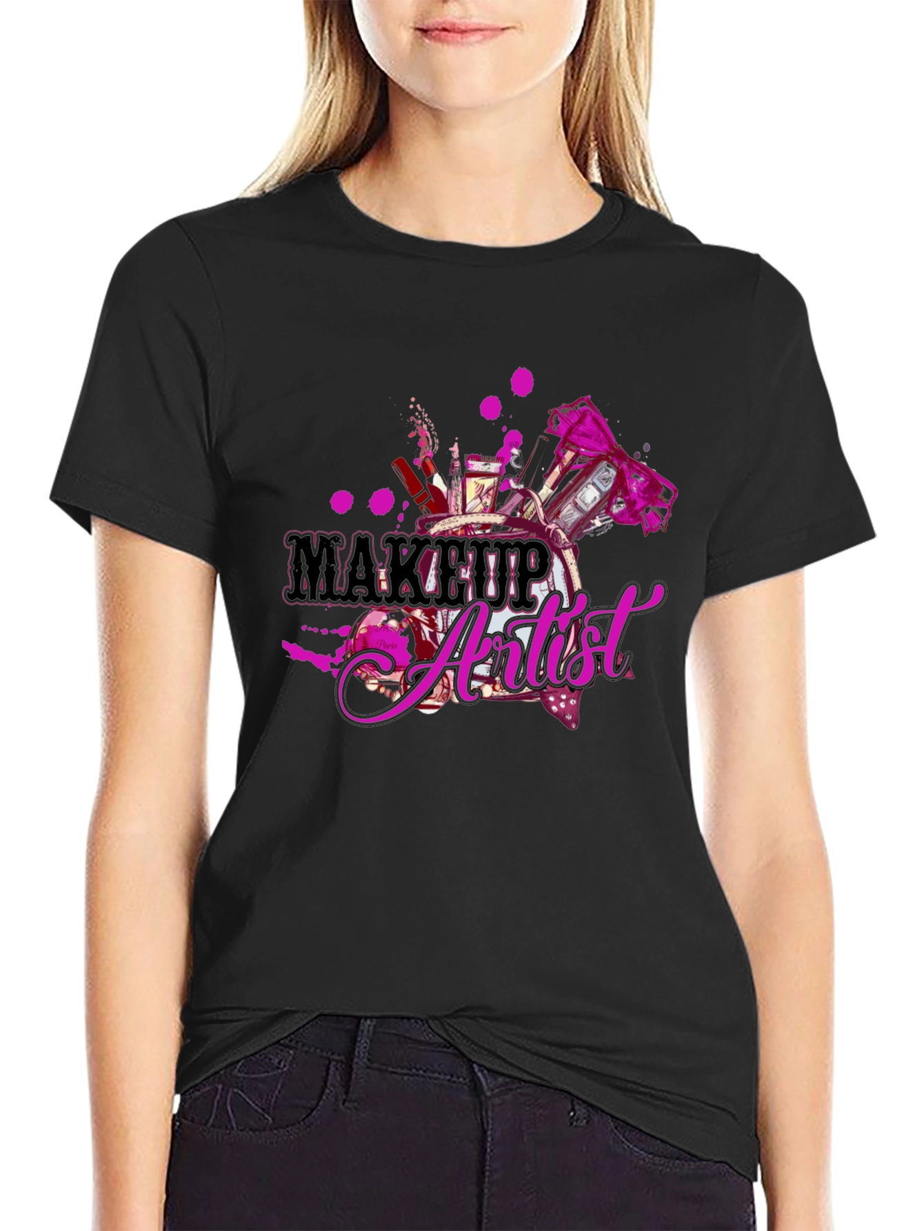 Makeup Artist Graphic T-Shirt