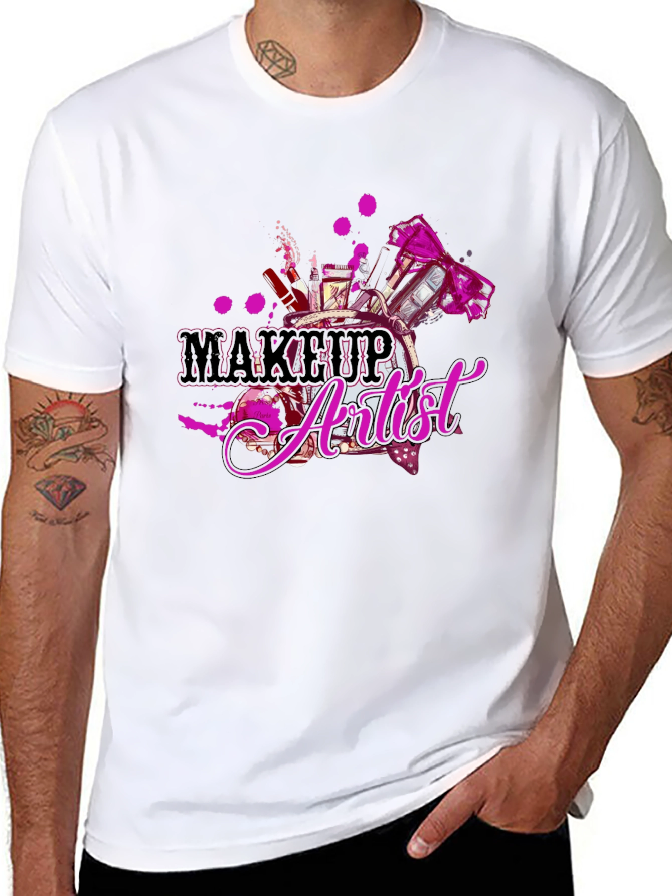 Makeup Artist Graphic T-Shirt