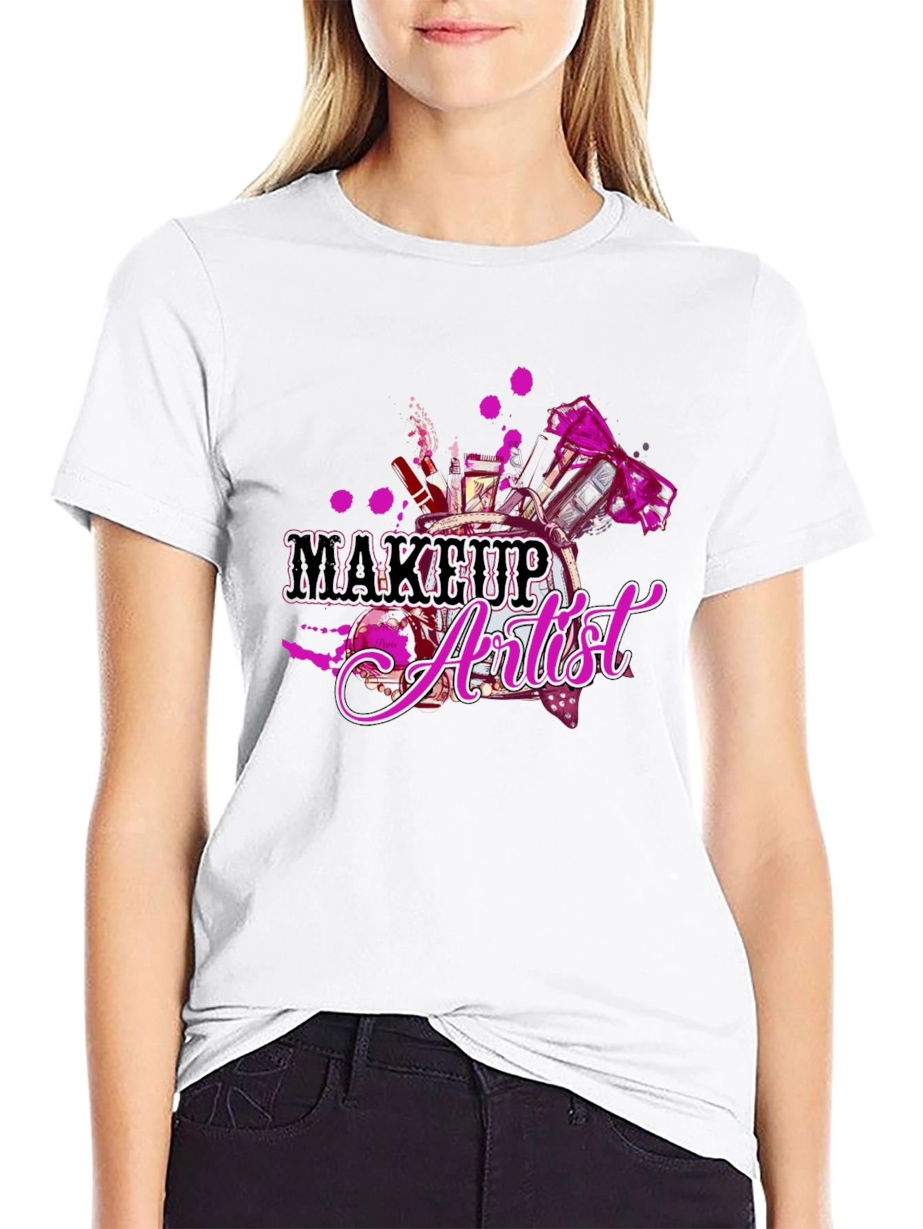 Makeup Artist Graphic T-Shirt