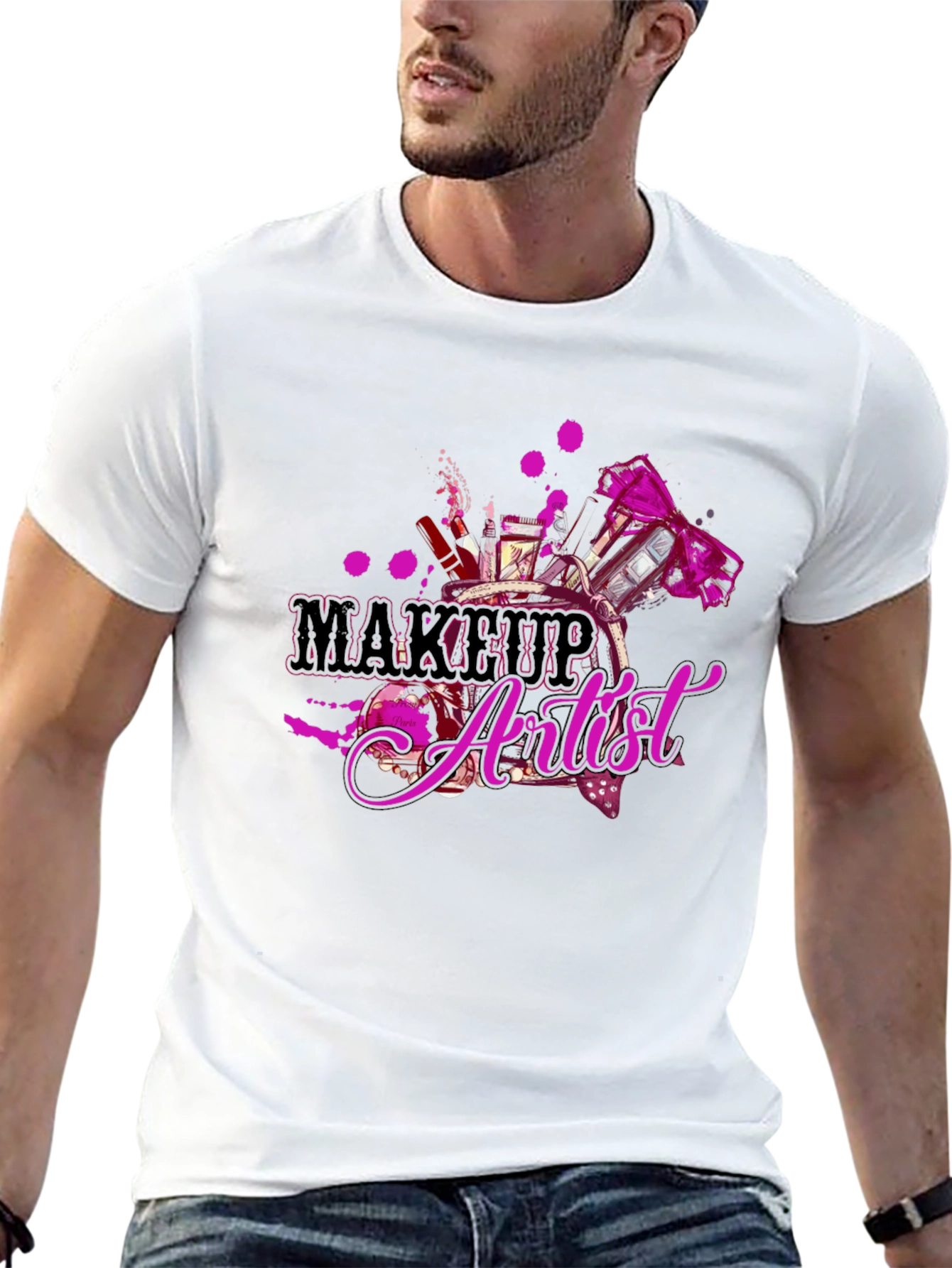 Makeup Artist Graphic T-Shirt