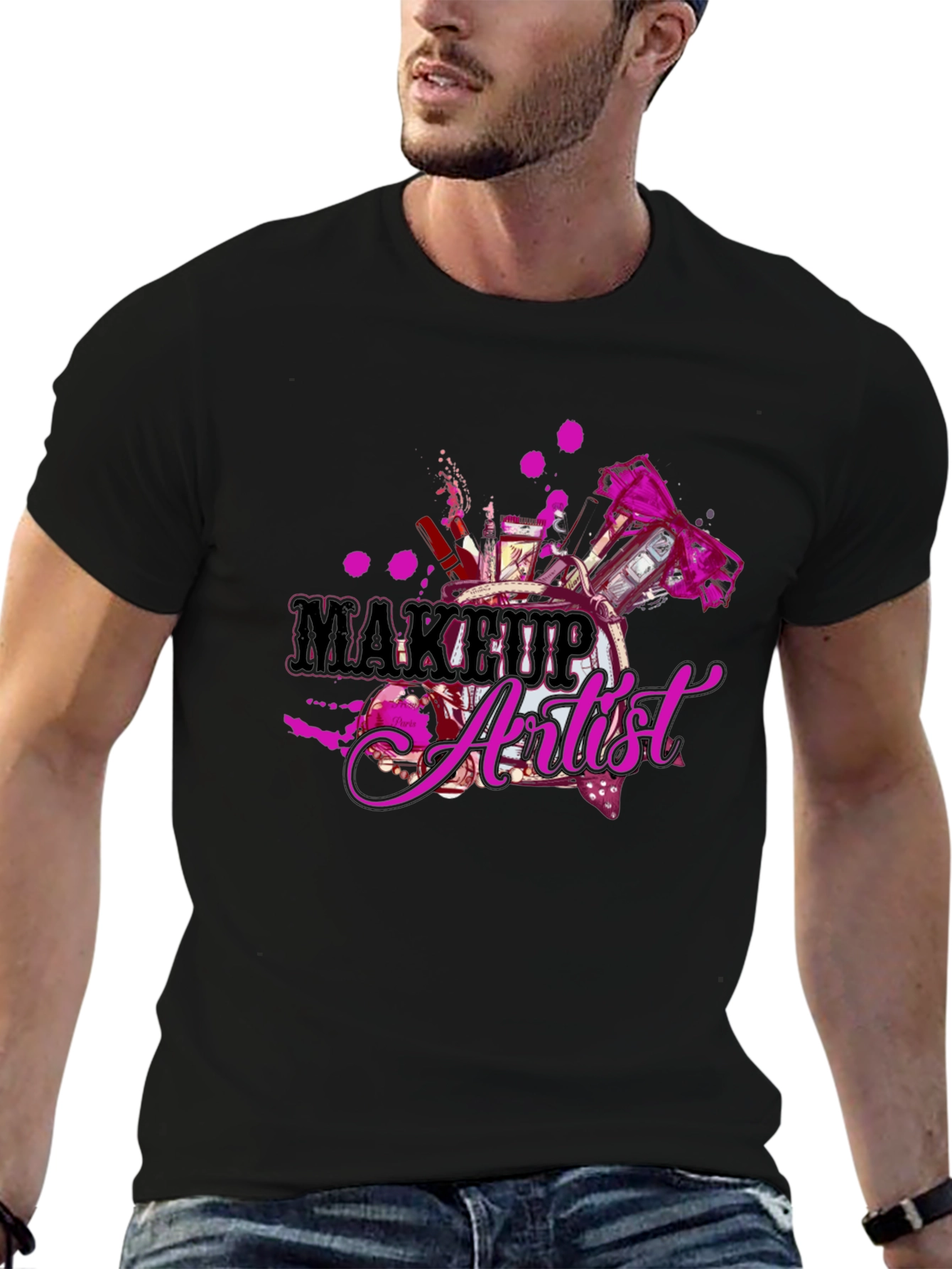 Makeup Artist Graphic T-Shirt