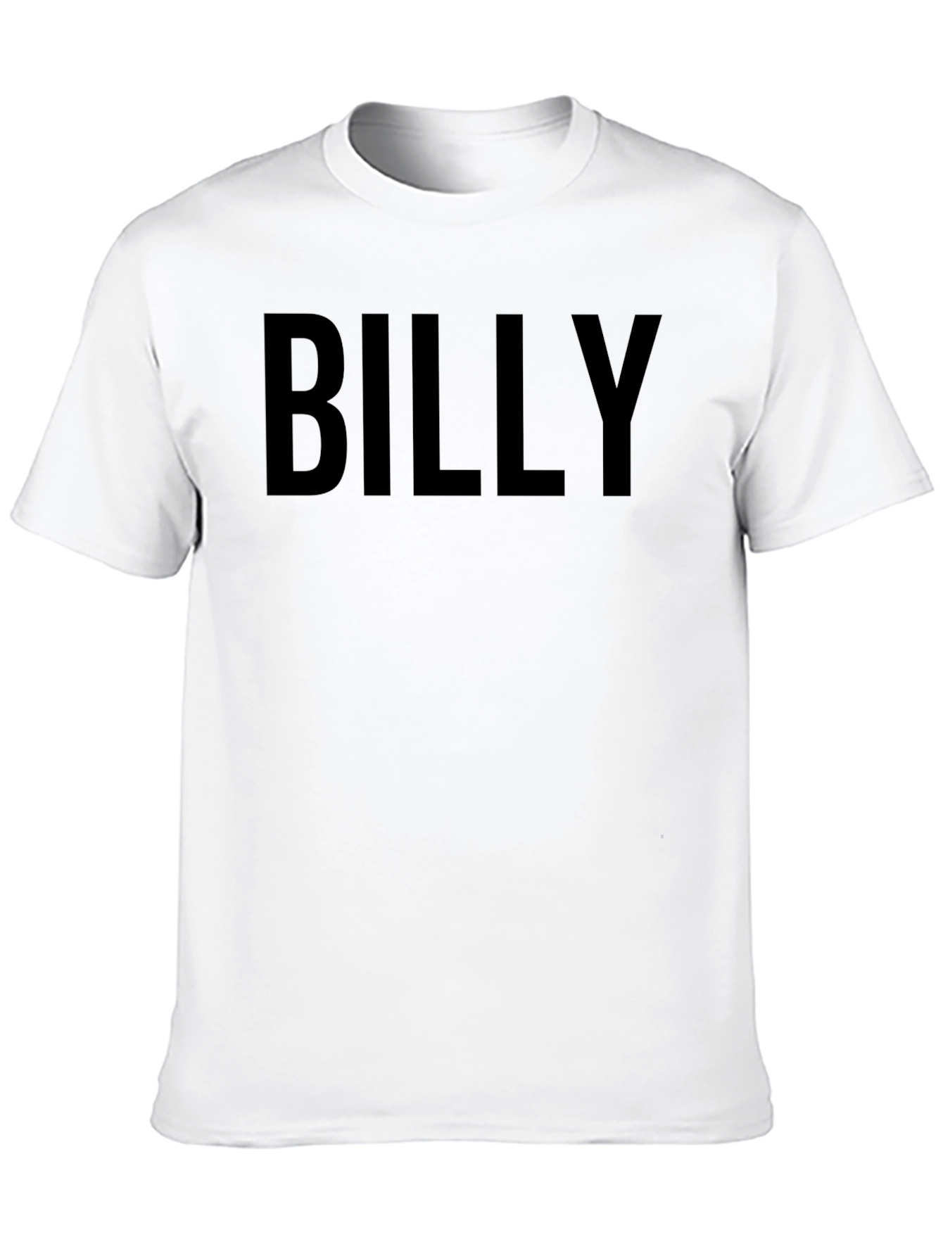 BILLY Black Crew Neck T-Shirt