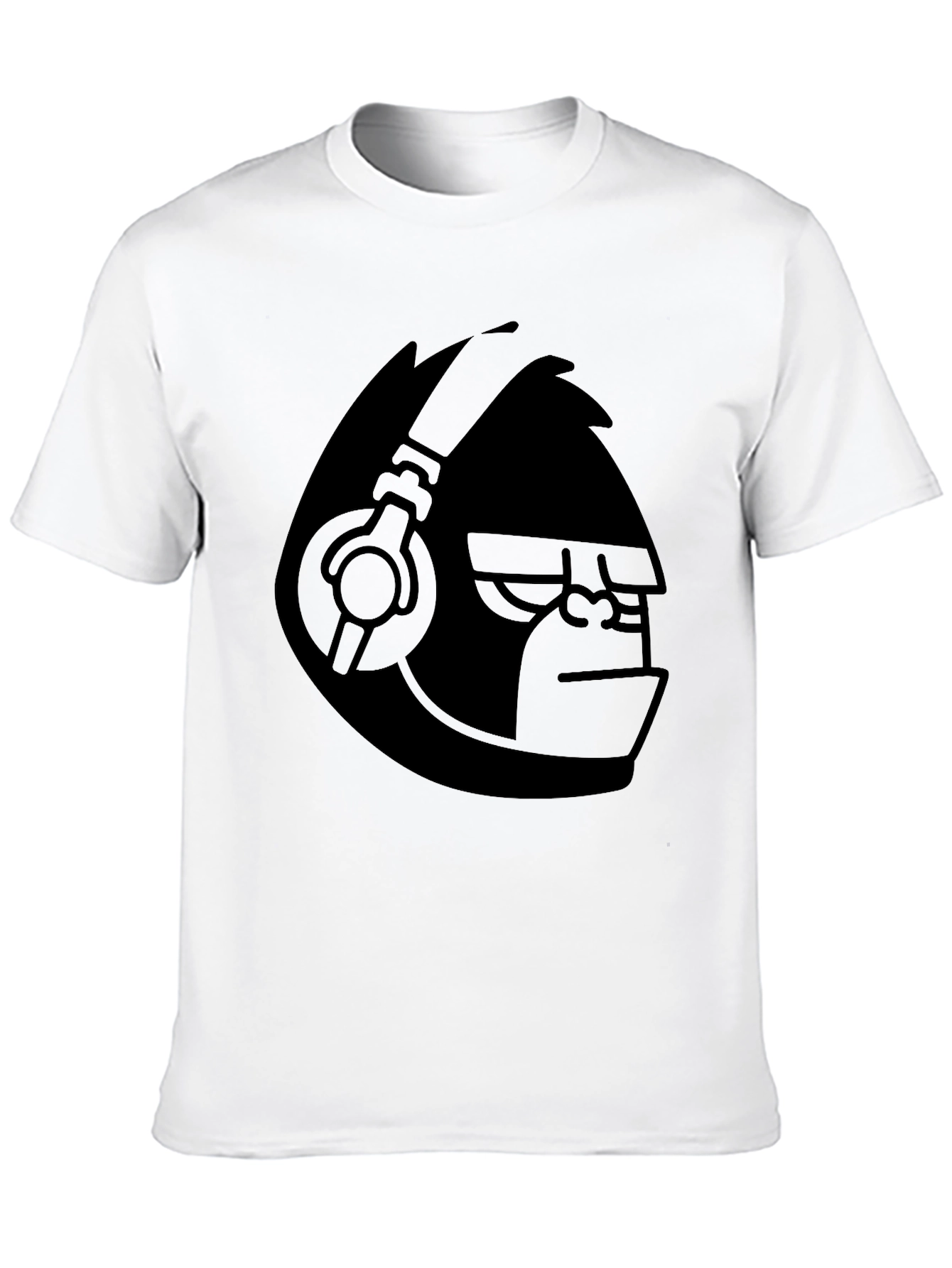 Cool Gorilla DJ Graphic T-Shirt - Black