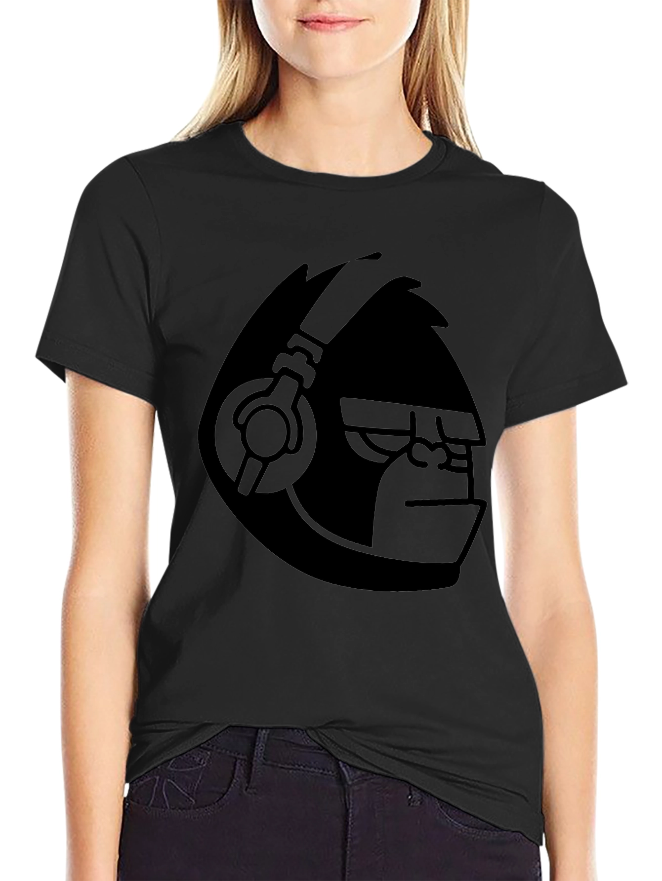 Cool Gorilla DJ Graphic T-Shirt - Black
