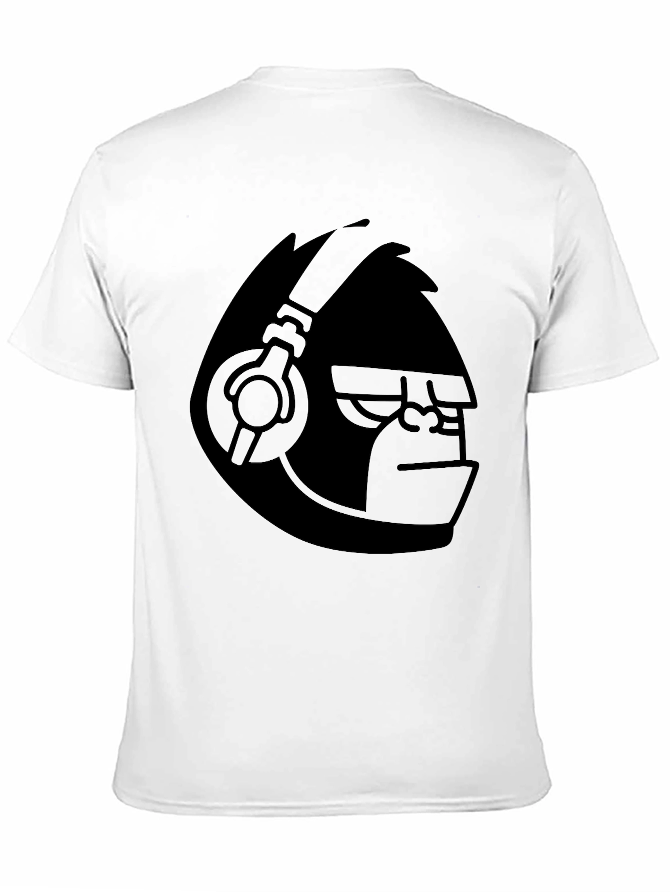 Cool Gorilla DJ Graphic T-Shirt - Black