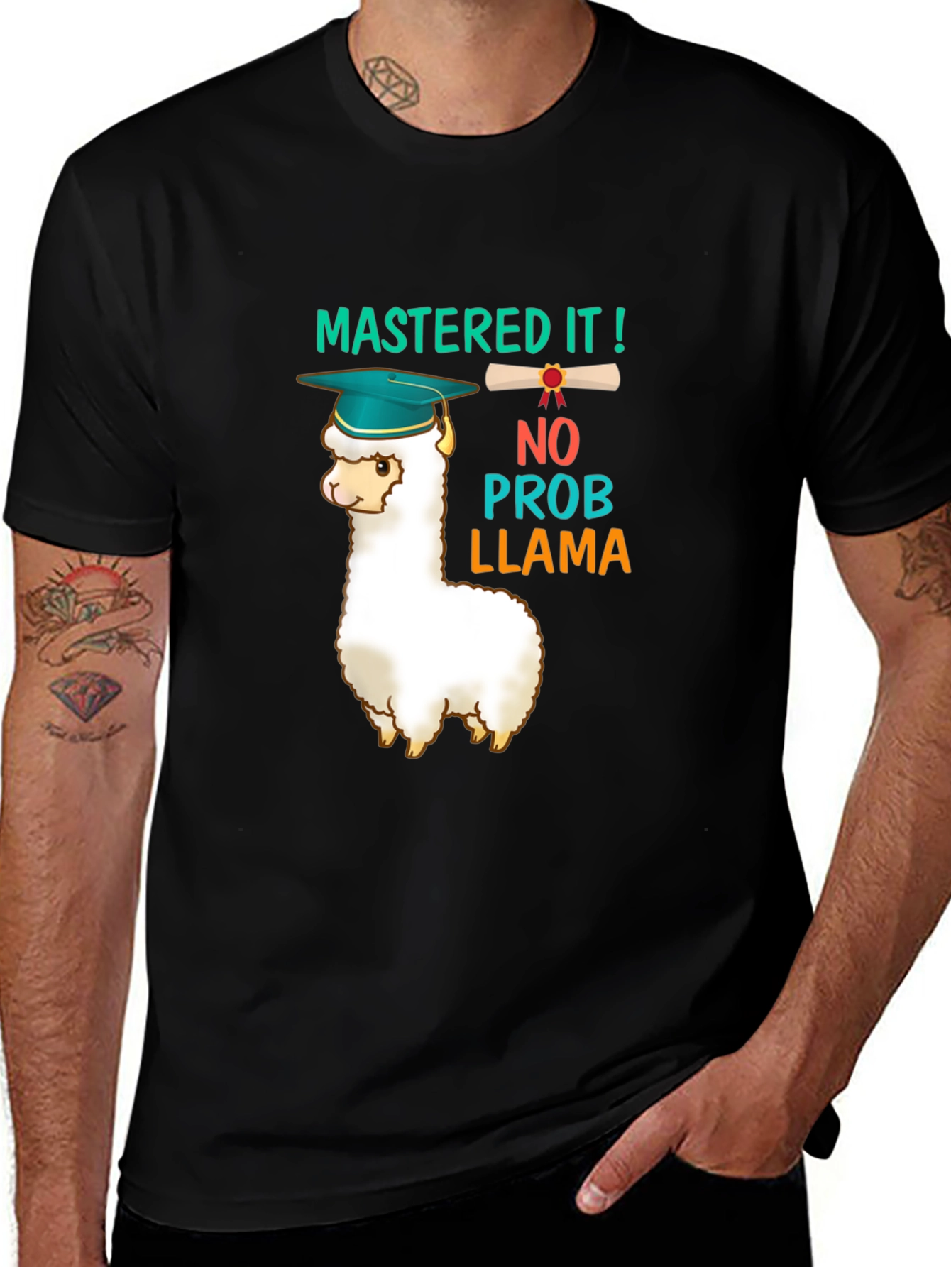 Mastered It Llama Graduation T-Shirt