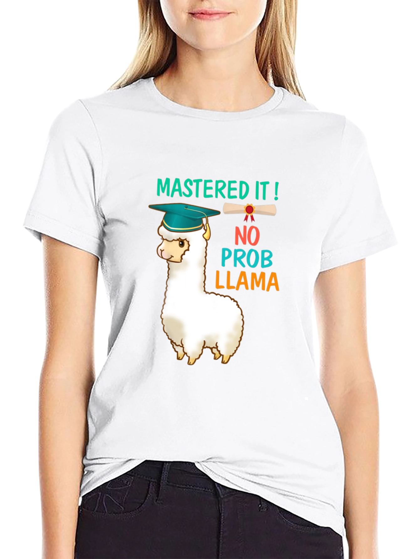 Mastered It Llama Graduation T-Shirt