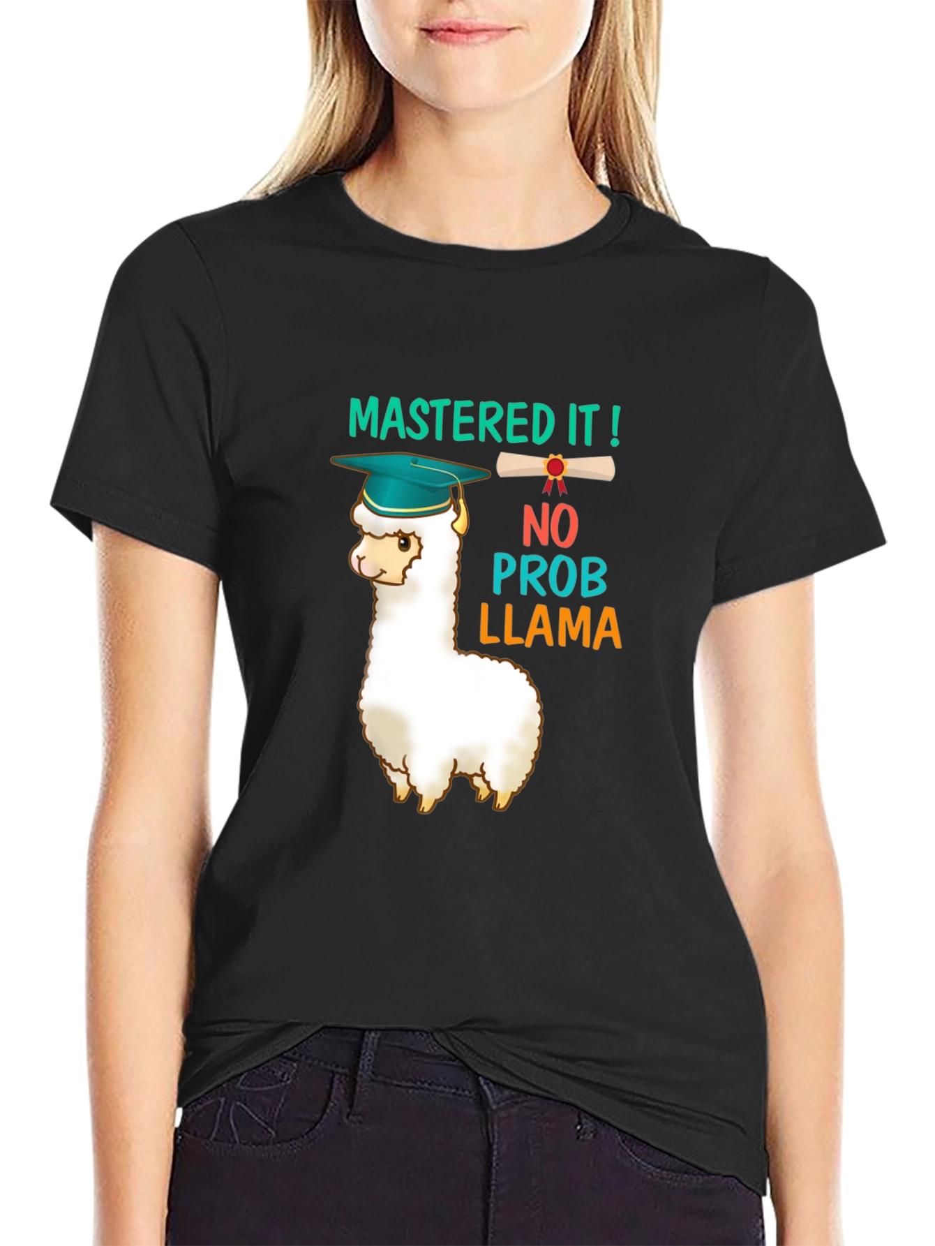 Mastered It Llama Graduation T-Shirt