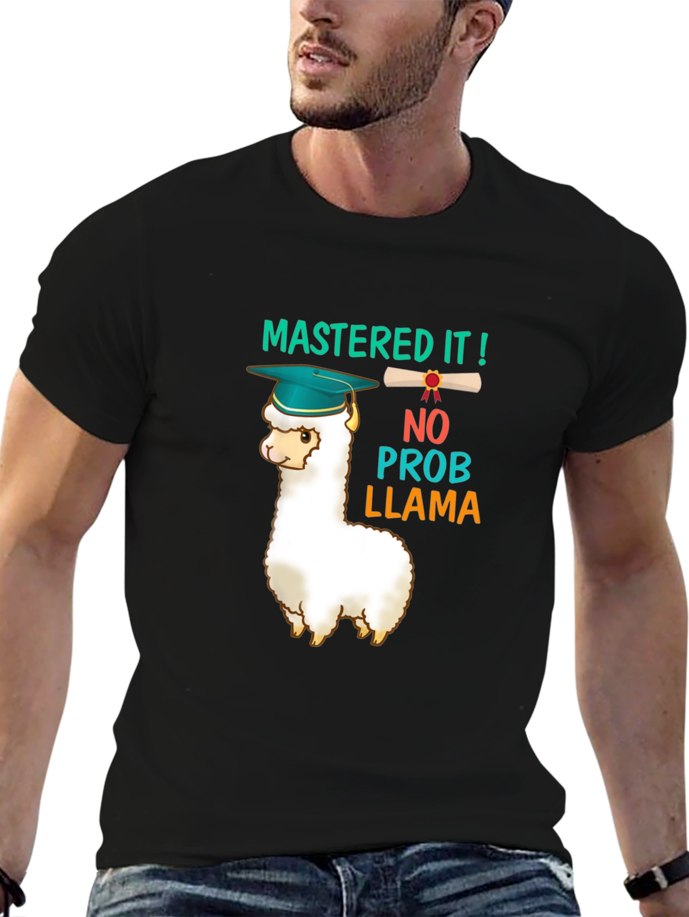 Mastered It Llama Graduation T-Shirt