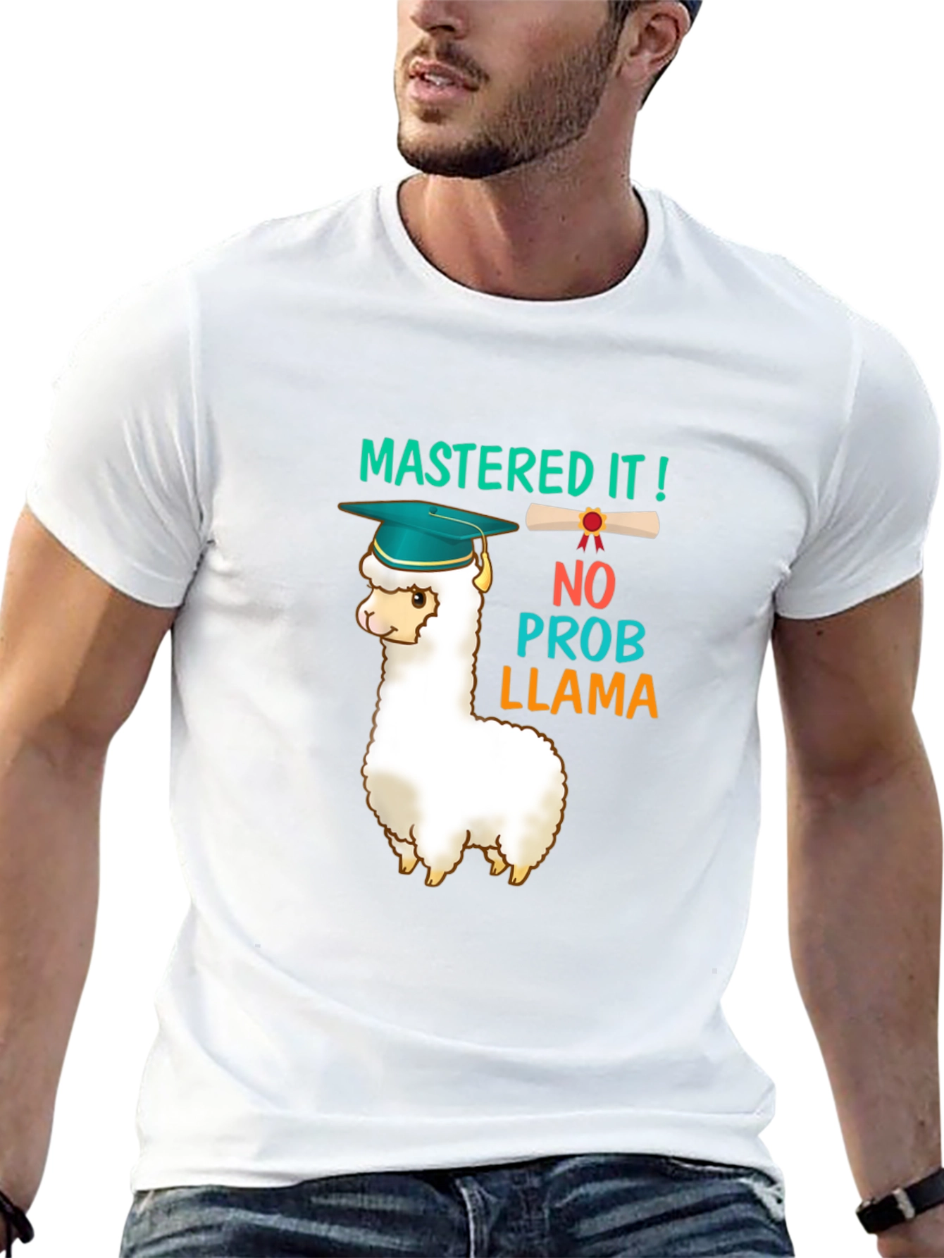 Mastered It Llama Graduation T-Shirt