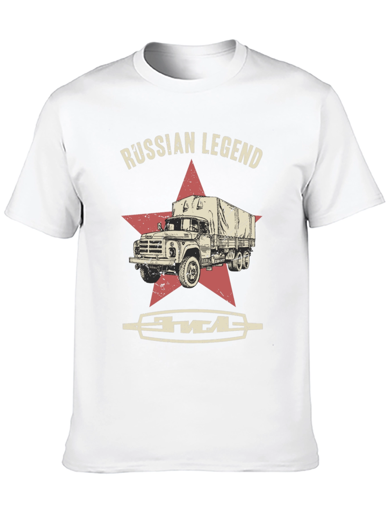 Russian Legend Truck Graphic T-Shirt