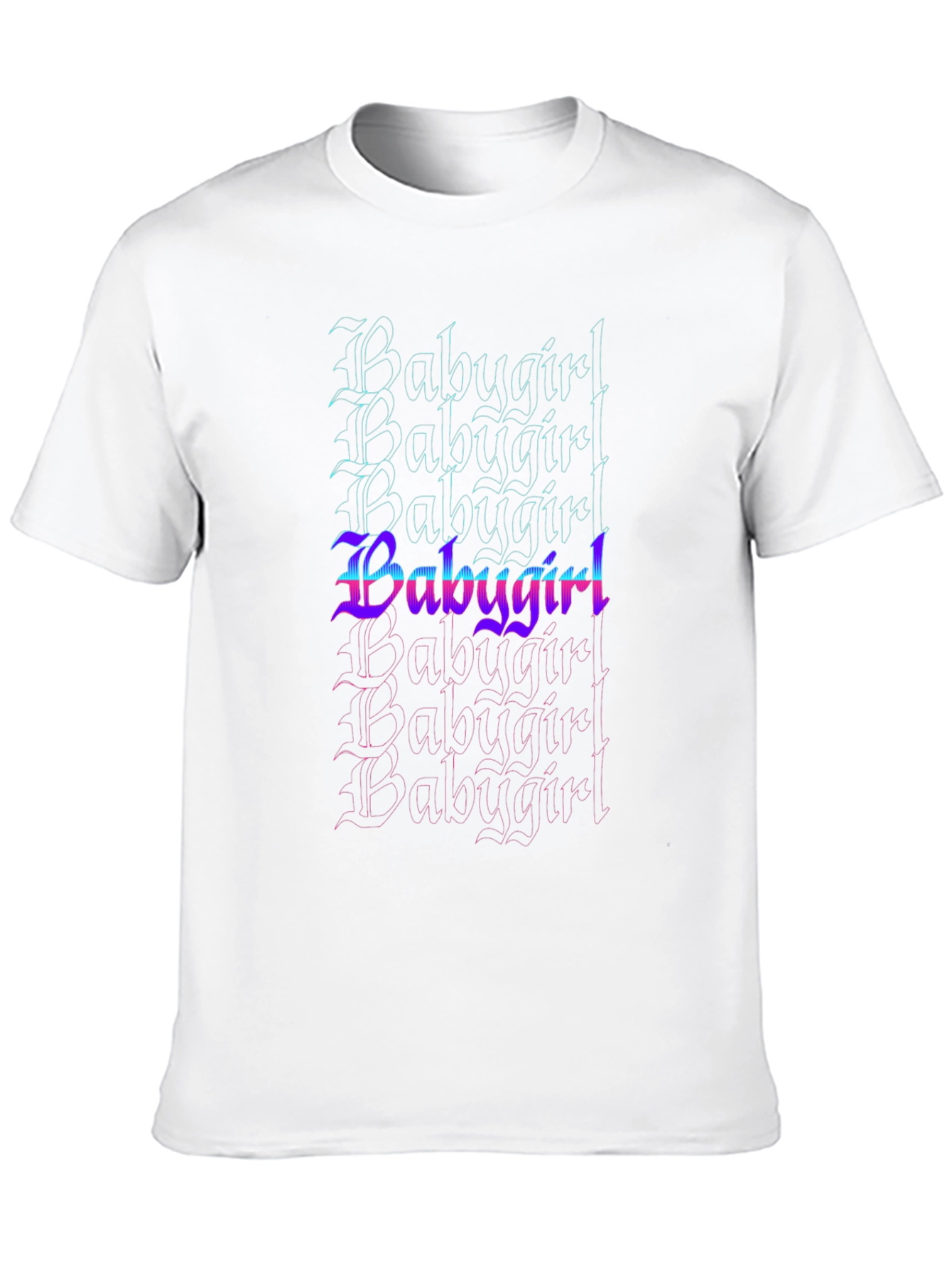 Babygirl Graphic Tee - Black Cotton T-Shirt