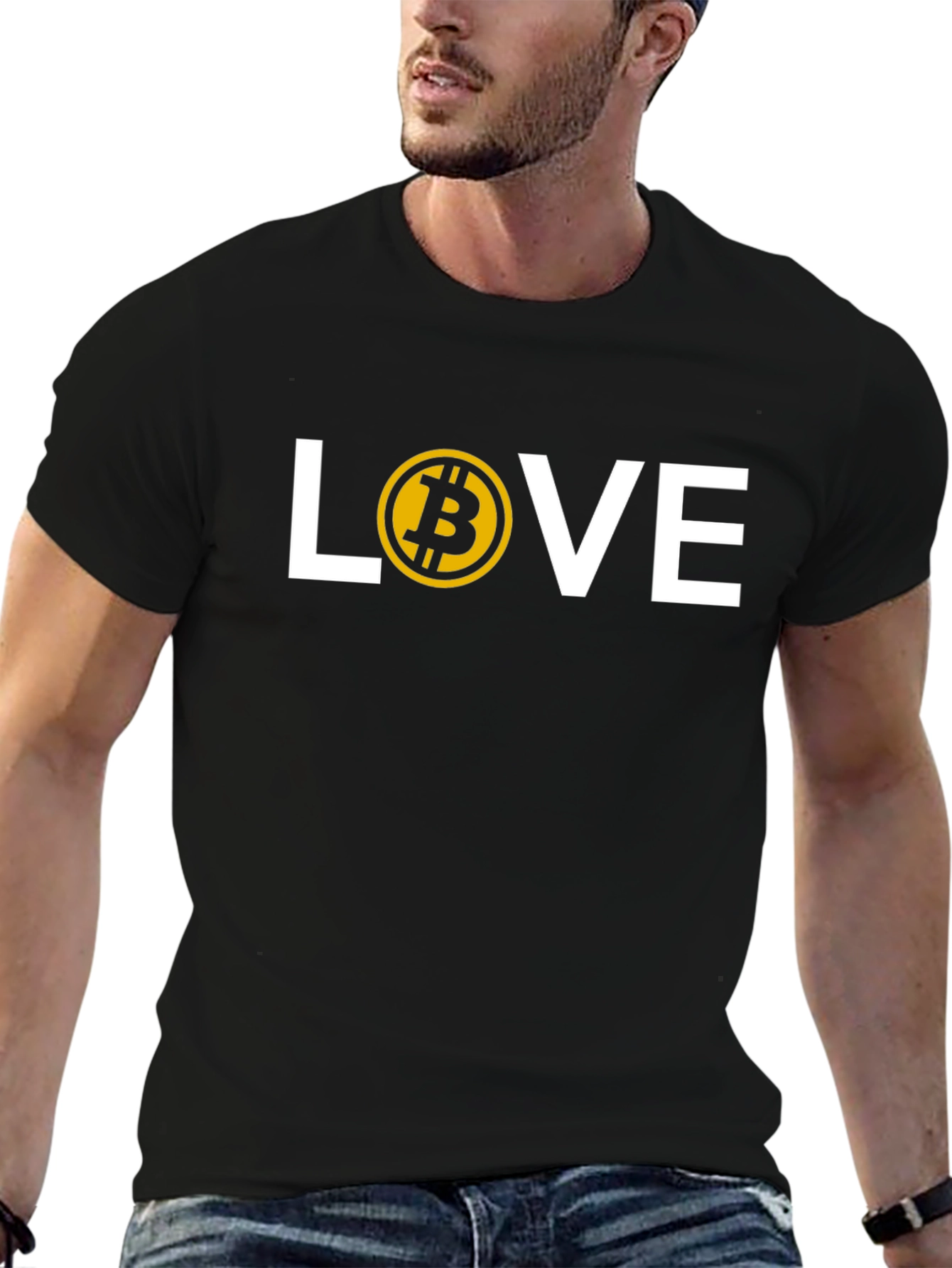 Bitcoin Love T-Shirt - Crypto Enthusiast Tee