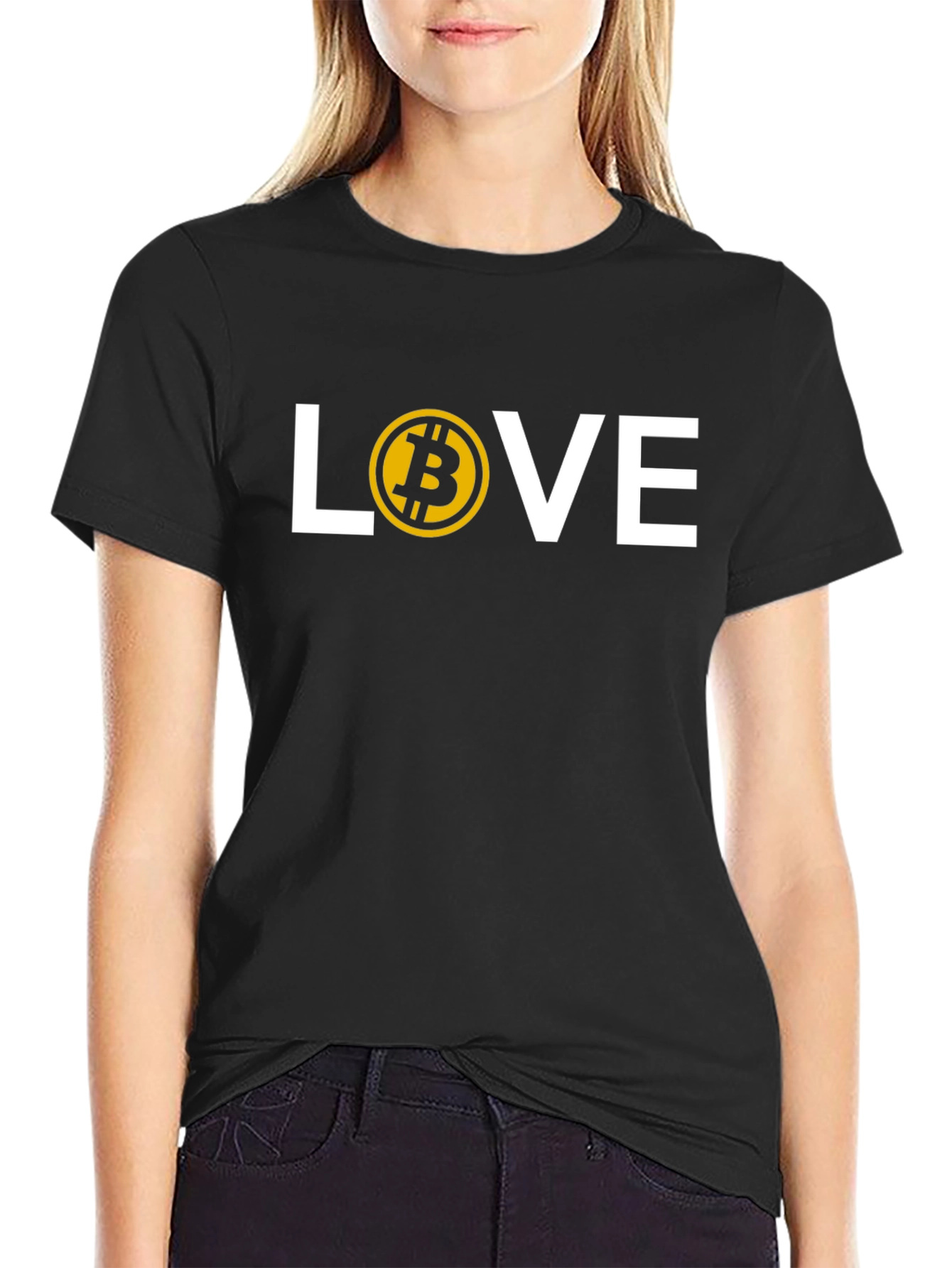Bitcoin Love T-Shirt - Crypto Enthusiast Tee