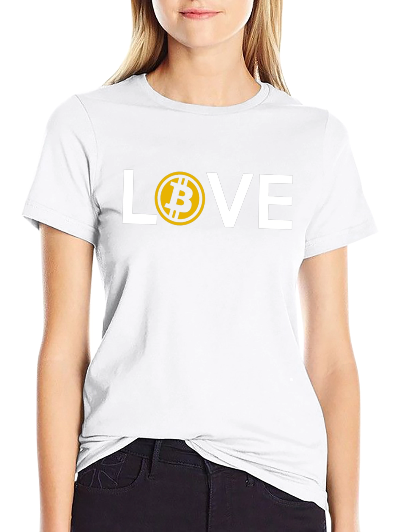 Bitcoin Love T-Shirt - Crypto Enthusiast Tee